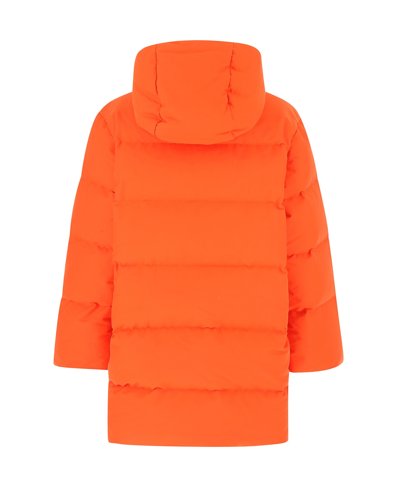 Loewe Orange Cotton Down Jacket - HAZARDORANGE コート