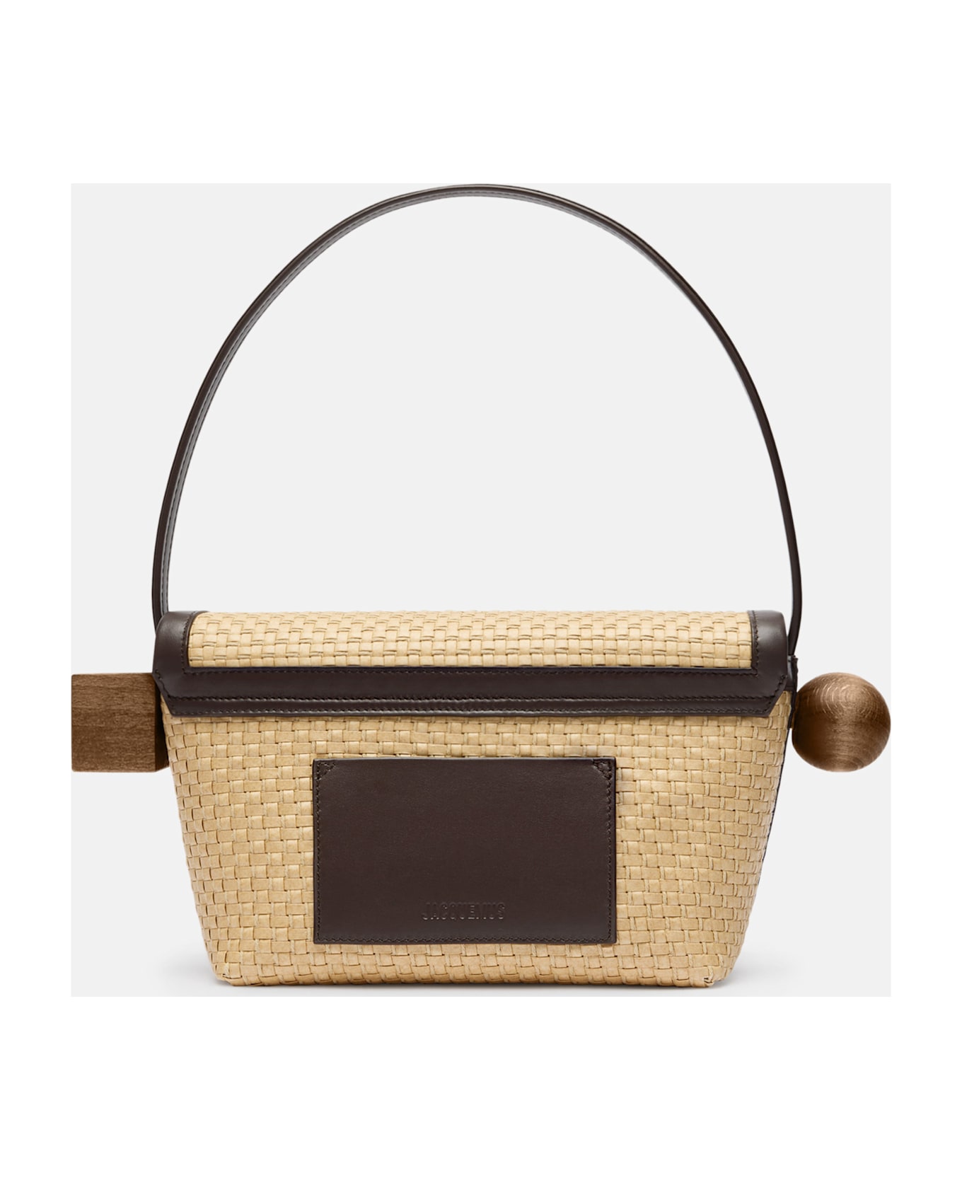 Jacquemus Le Rond Carre Shoulder Bag - Natural