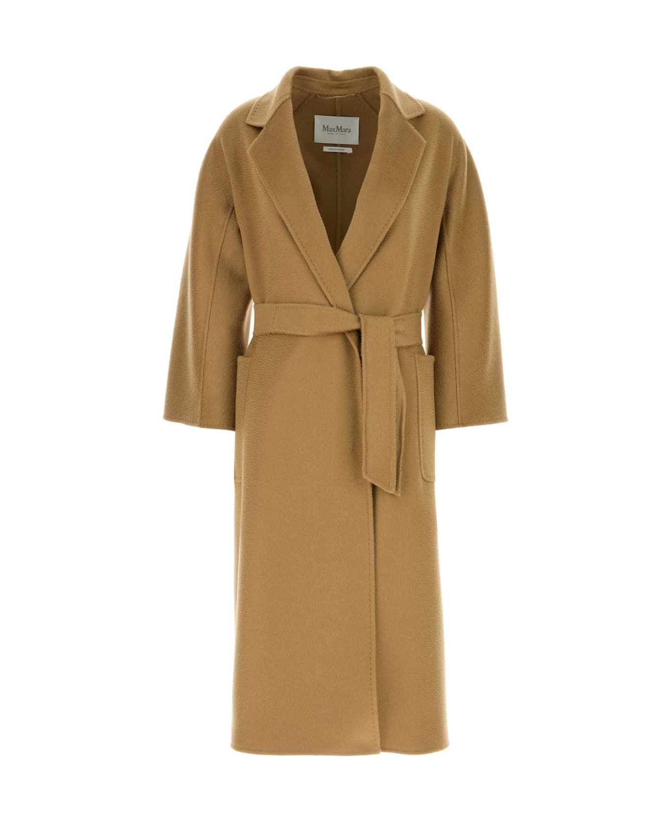 Max Mara Biscuit Cashmere Ludmilla Coat - CAMMELLO