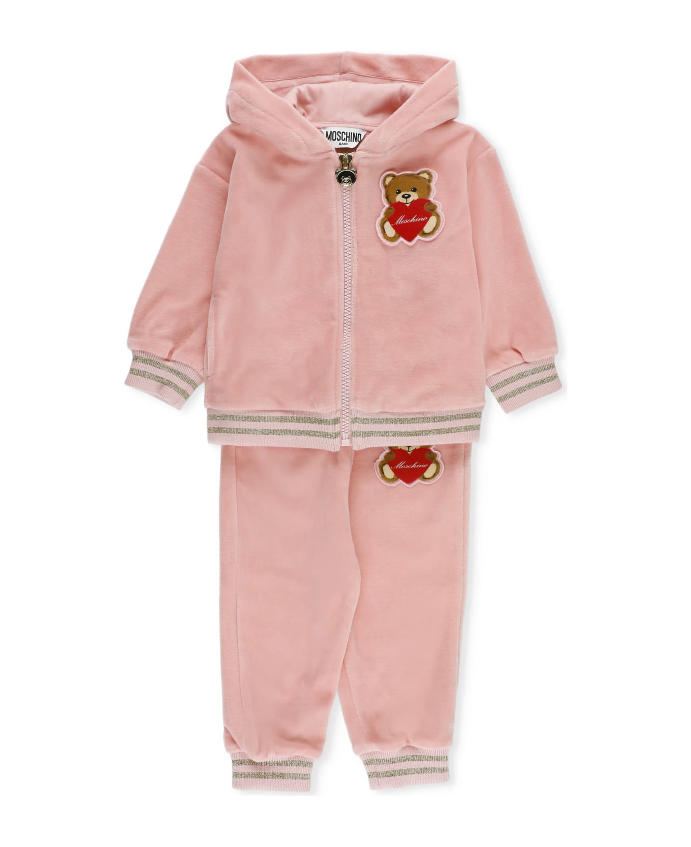 Moschino Teddy Two-piece Set - Pink ボディスーツ＆セットアップ