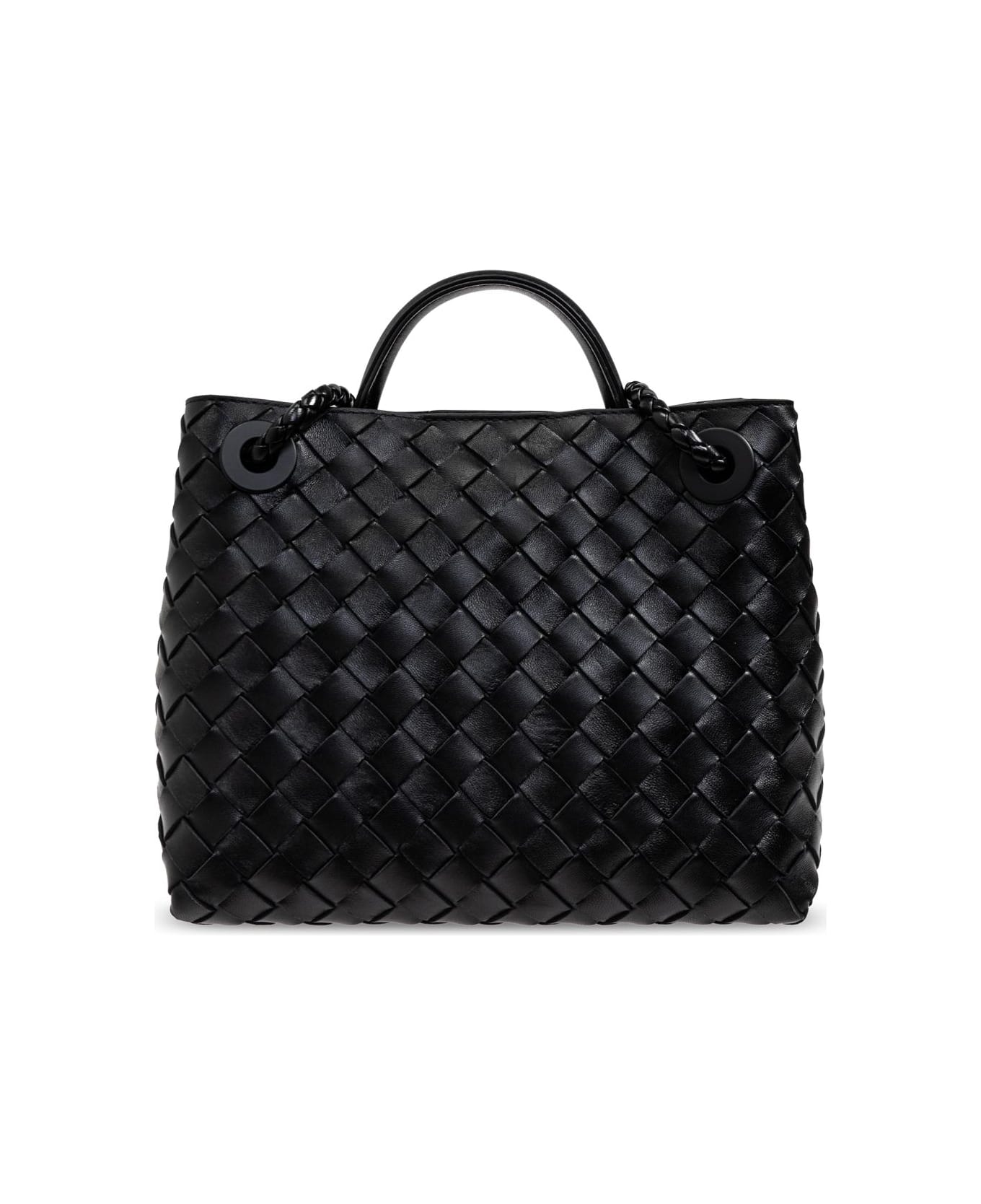 Bottega Veneta Handbag Andiamo Small - BLACK