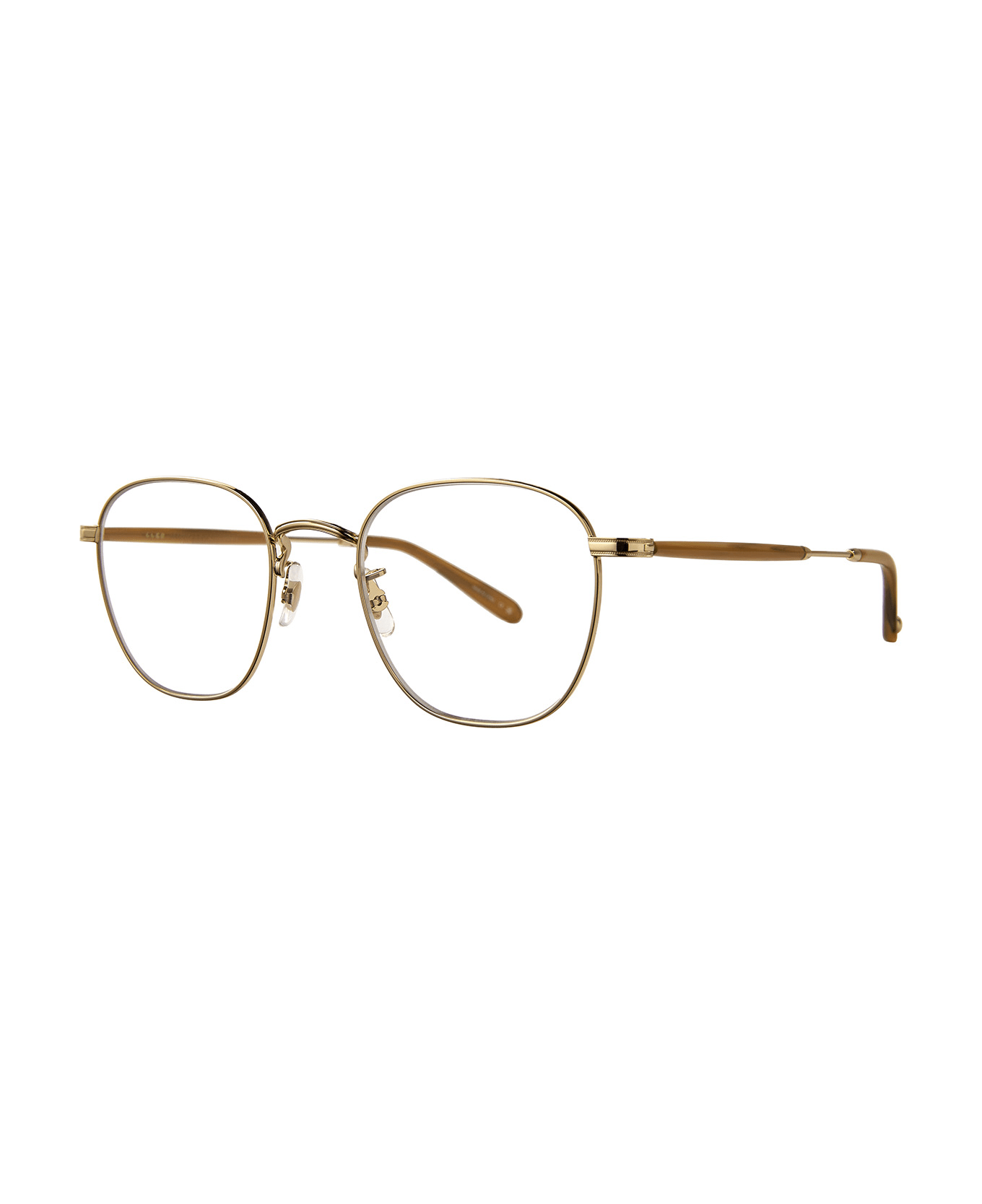 Garrett Leight Grant M Gold-sierra Tortoise Glasses - Gold-Sierra Tortoise アイウェア
