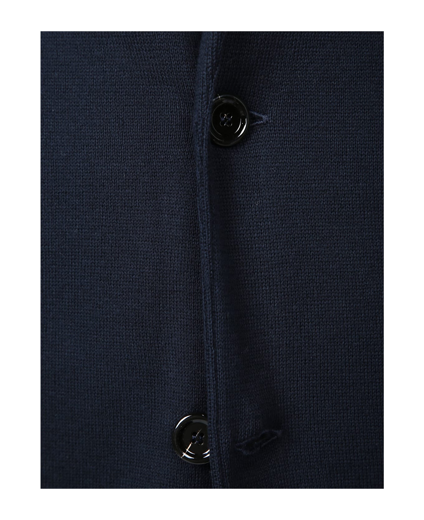Lardini Blue Cotton Cardigan Jacket - Blue