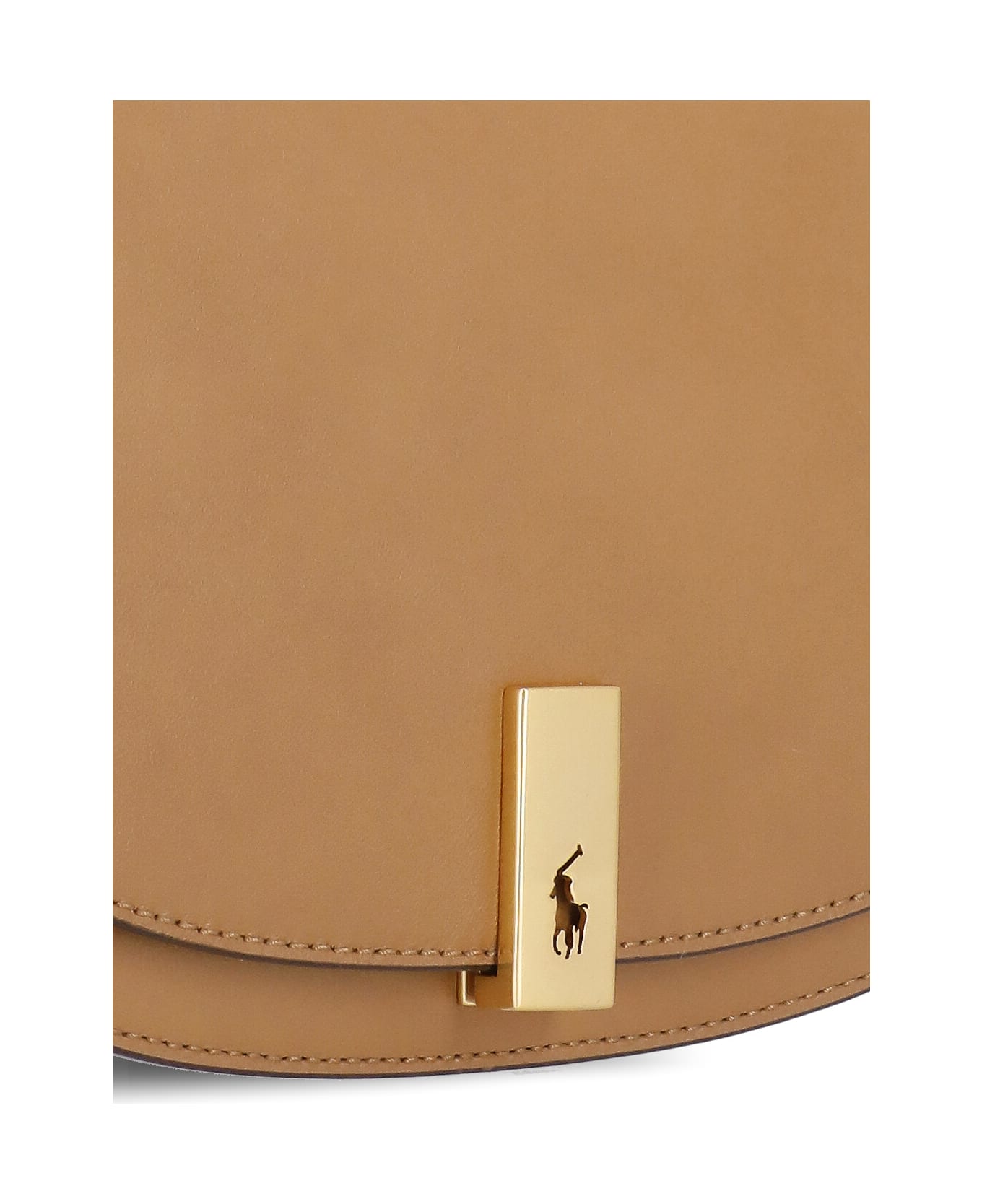 Ralph Lauren Mini Saddle Shoulder Bag - Brown