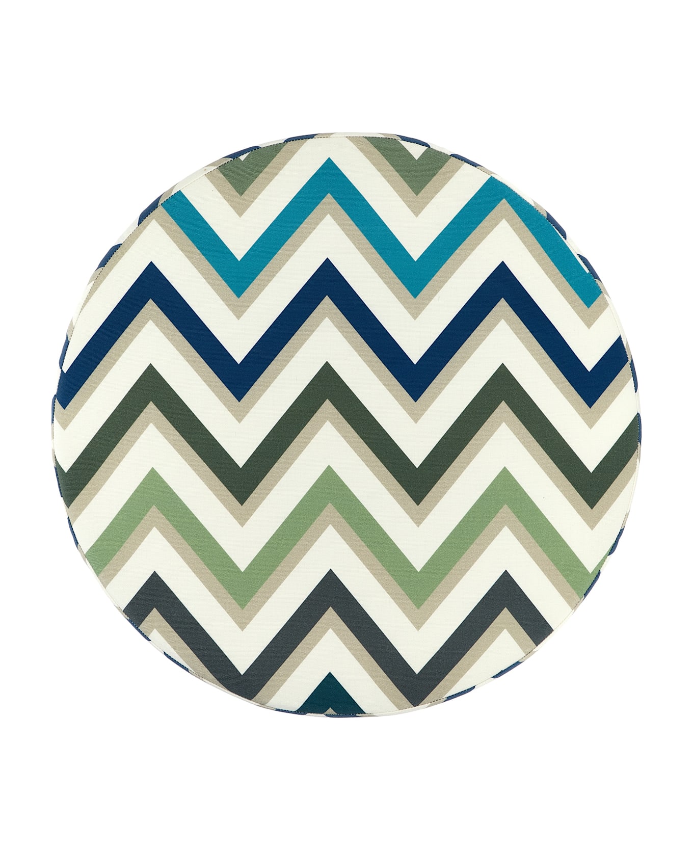 Missoni 'watamu' Outdoor Cylindrical Pouf - Multicolor