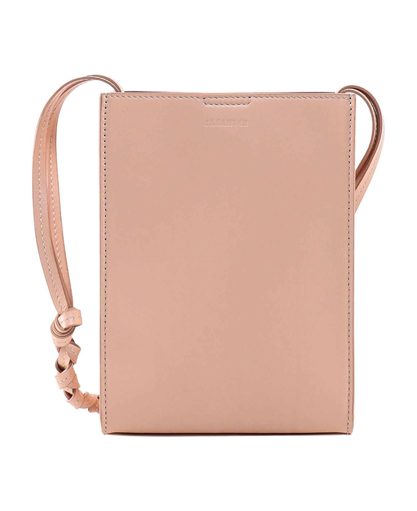 Jil Sander Skin Pink Leather Small Tangle Shoulder Bag - Pink ショルダーバッグ