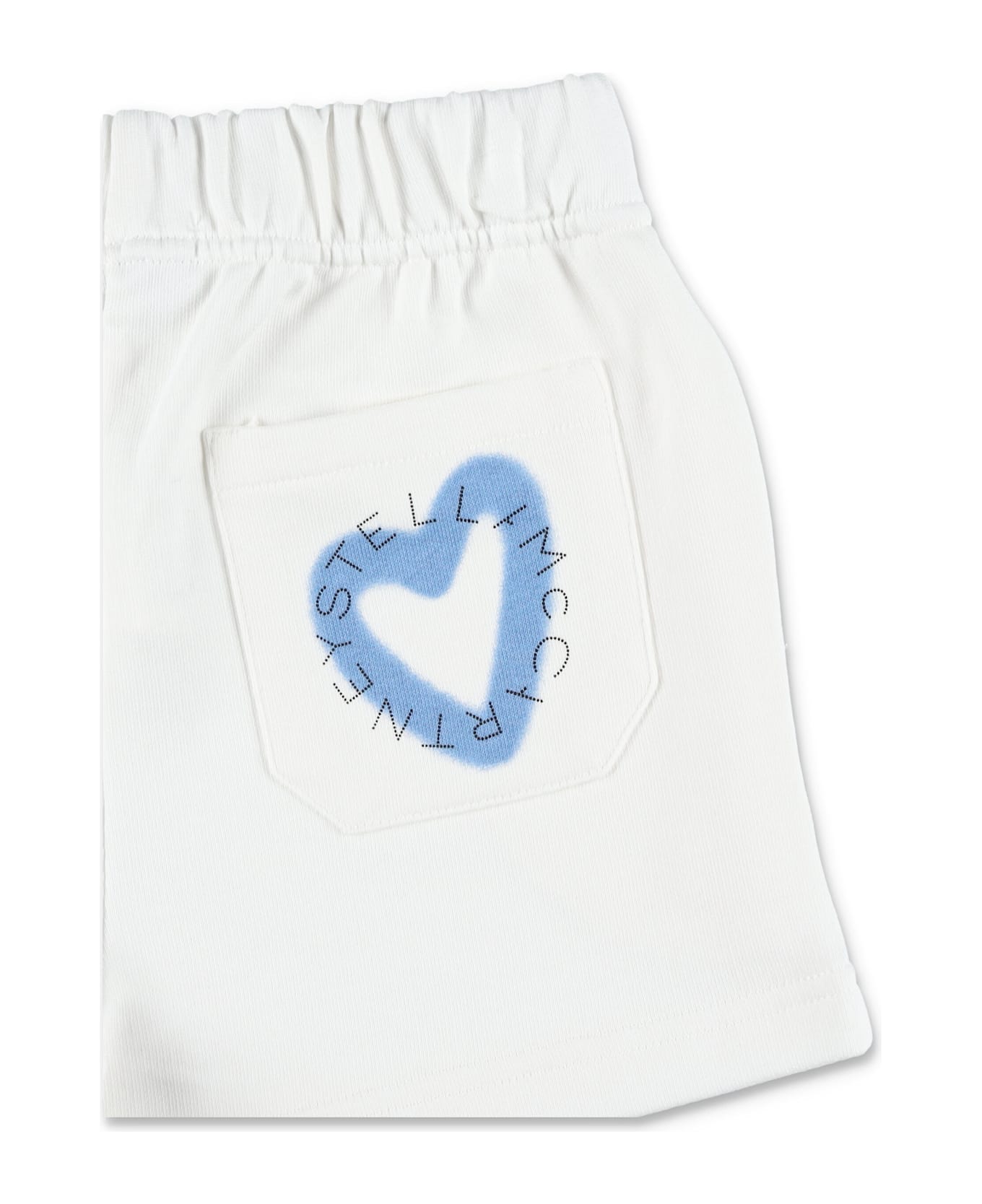 Stella McCartney Kids Kid - Sweatshorts - WHITE