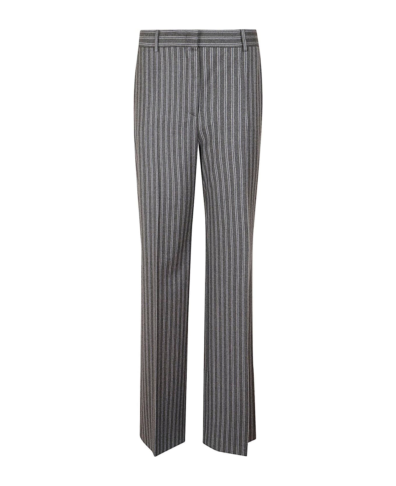 Alberta Ferretti Striped Tailored Trousers Alberta Ferretti - BLUE