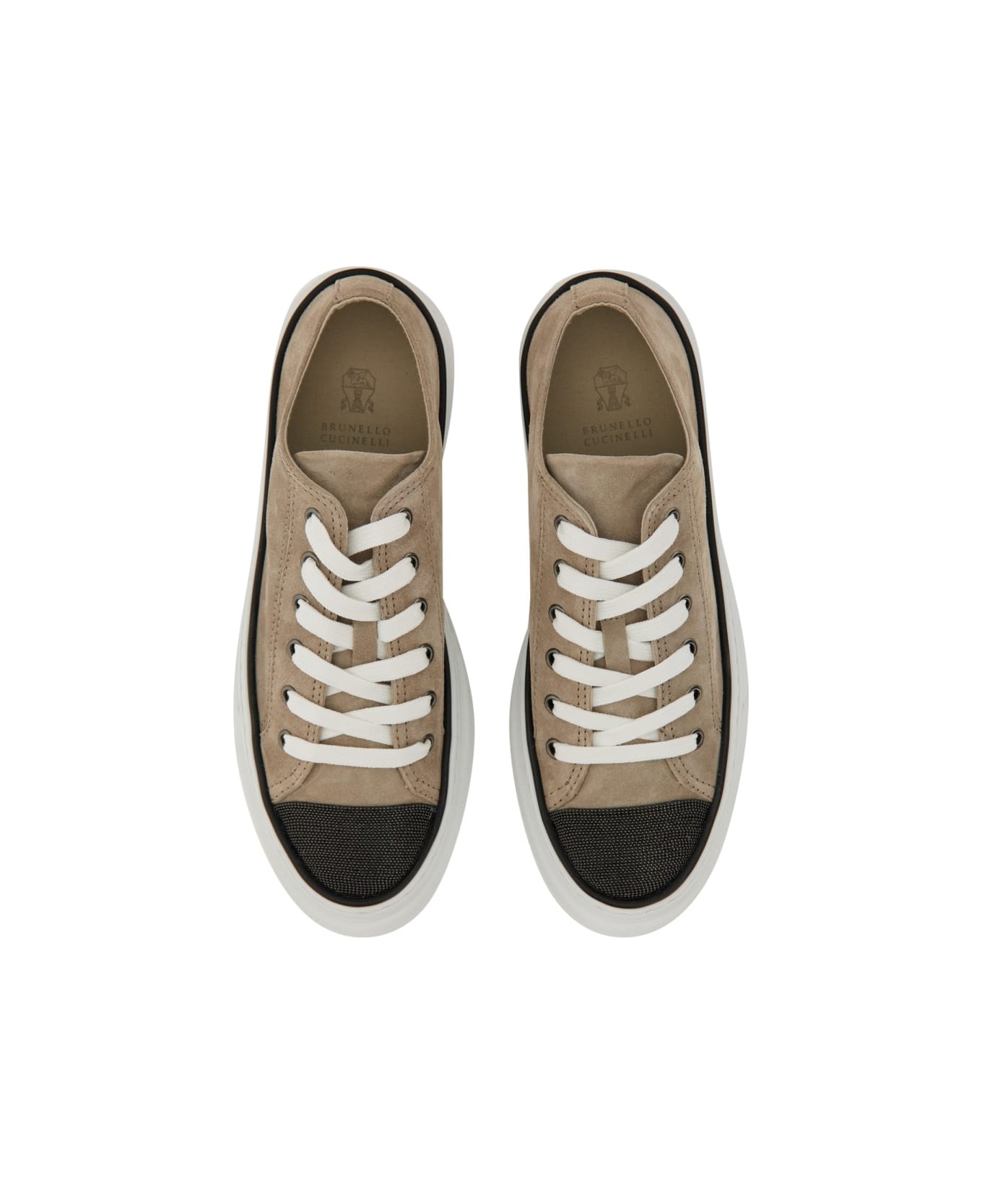 Brunello Cucinelli Sneaker With Precious Toe - MULTICOLOUR