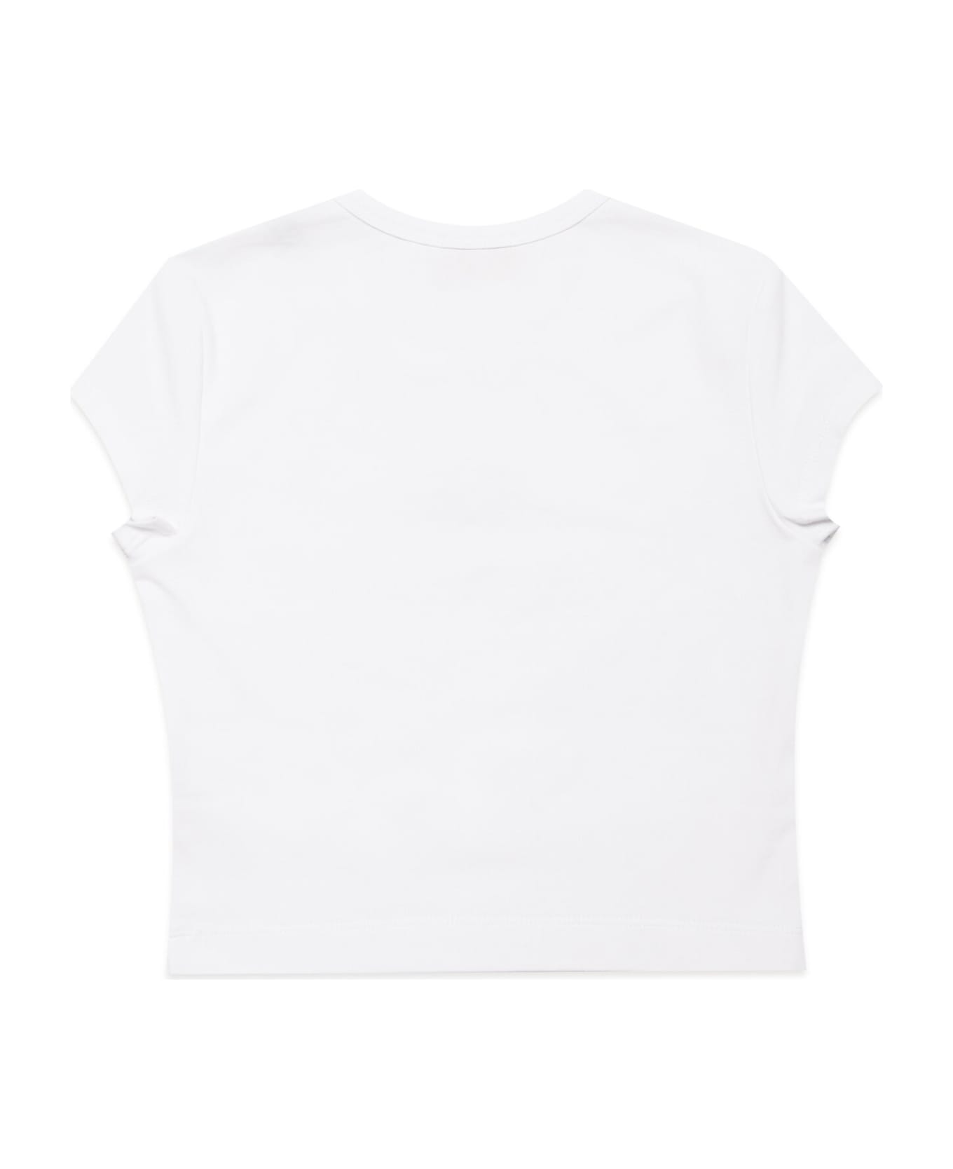 Diesel Tangie T-shirt Diesel Oval D Branded T-shirt - Bianco Tシャツ＆ポロシャツ