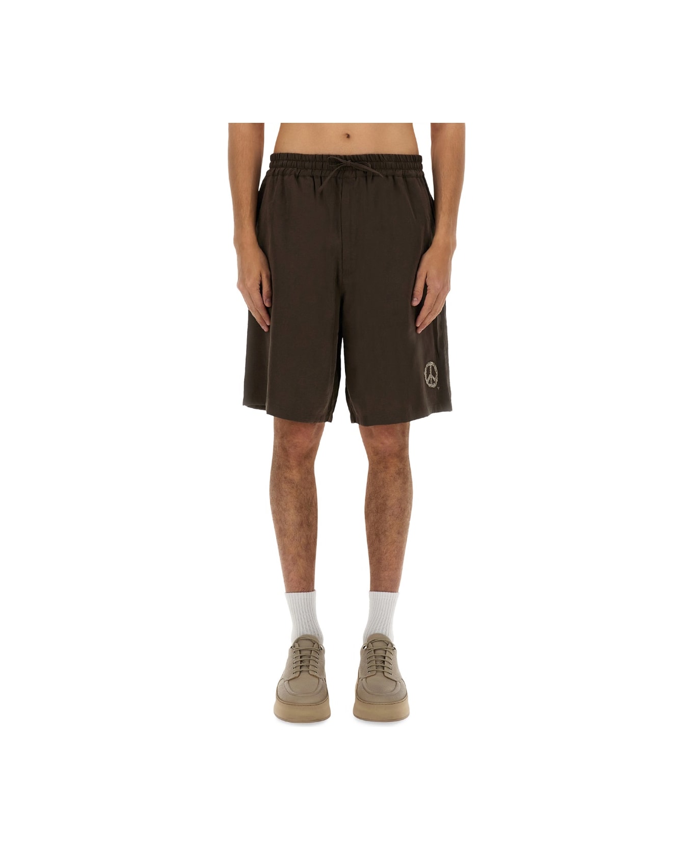 Emporio Armani Drawstring Bermuda Shorts