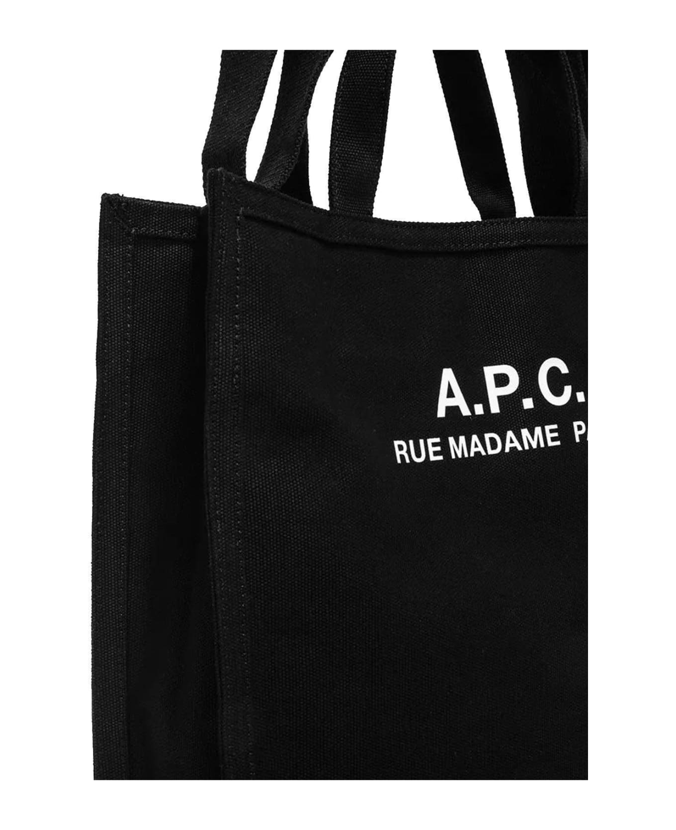 A.P.C. Recuperation Canvas Shopping Bag - LZZ