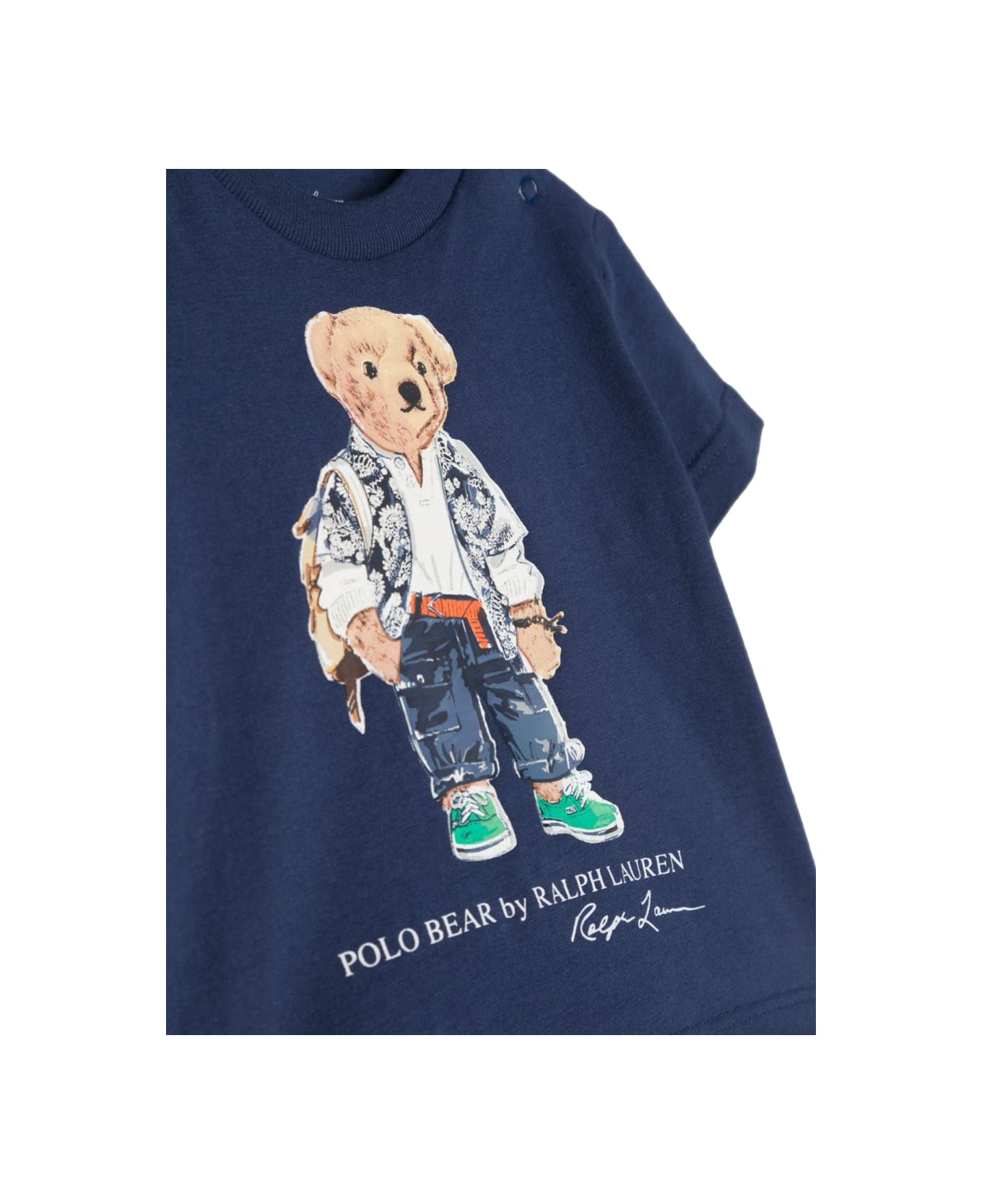 Polo Ralph Lauren Mc Bear T-shirt - BLUE Tシャツ＆ポロシャツ