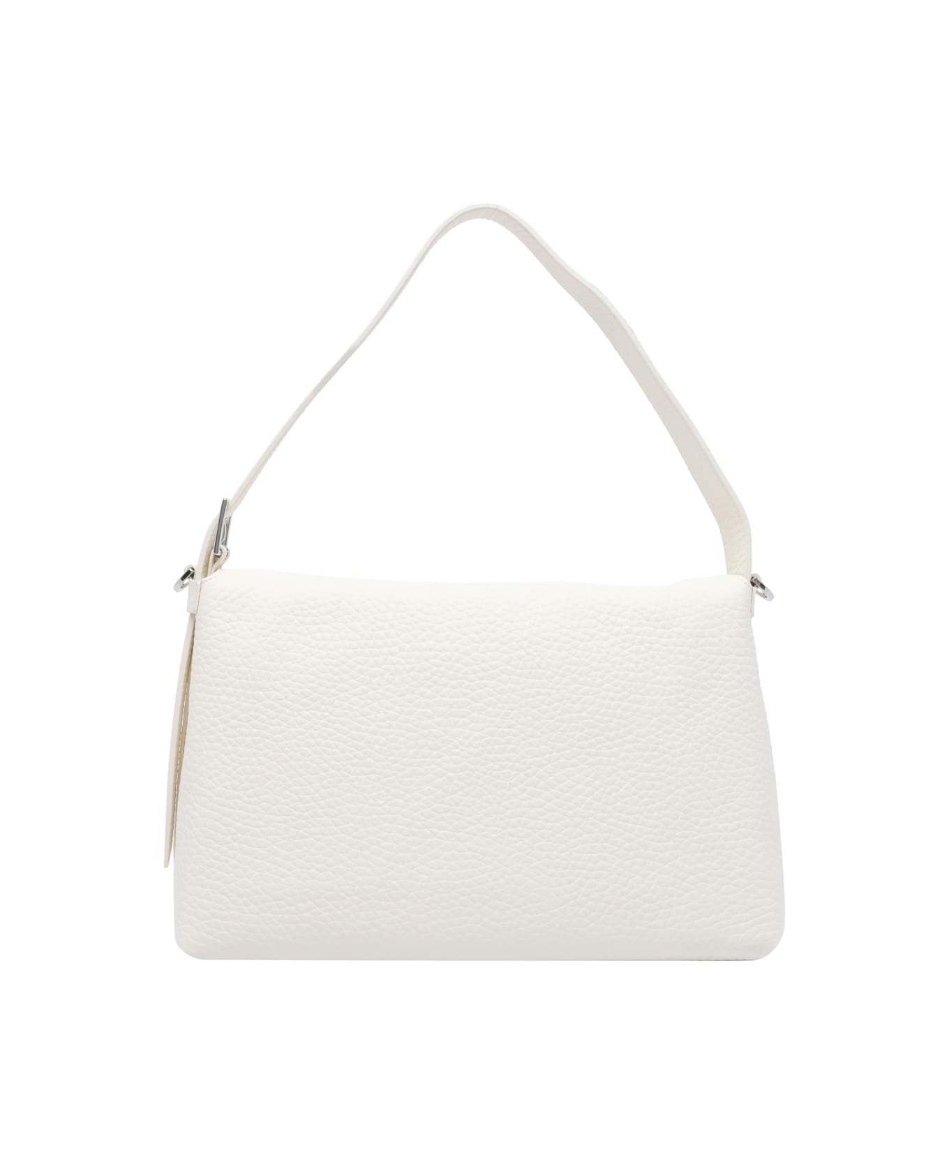 Orciani Soft Nana Shoulder Bag - White