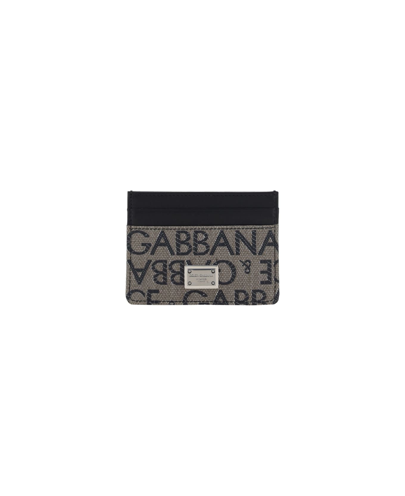 Dolce & Gabbana Card Holder - Marrone/nero