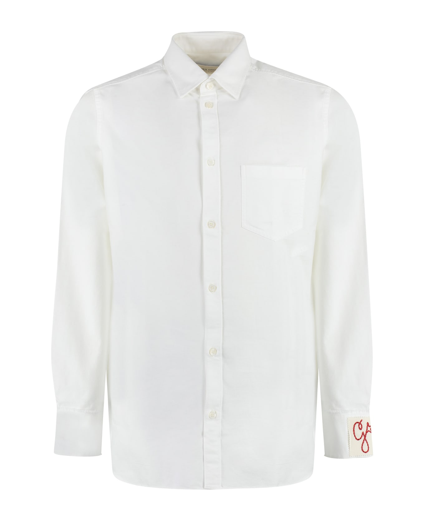 Golden Goose Long Sleeve Cotton Shirt - White シャツ
