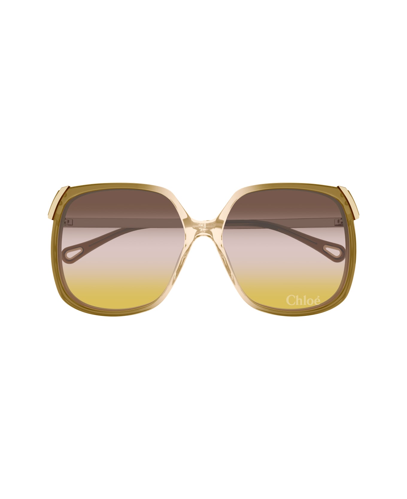 Chloé Ch0286s Aly Linea Chloé 008 Beige Gold Pink Sunglasses - Beige