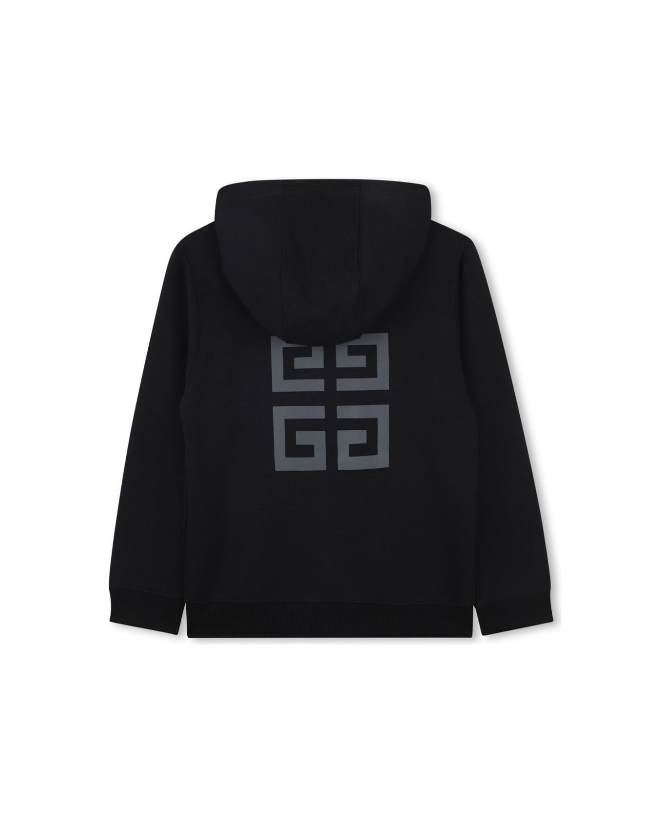 Givenchy Cardigan Con Cappuccio - Black