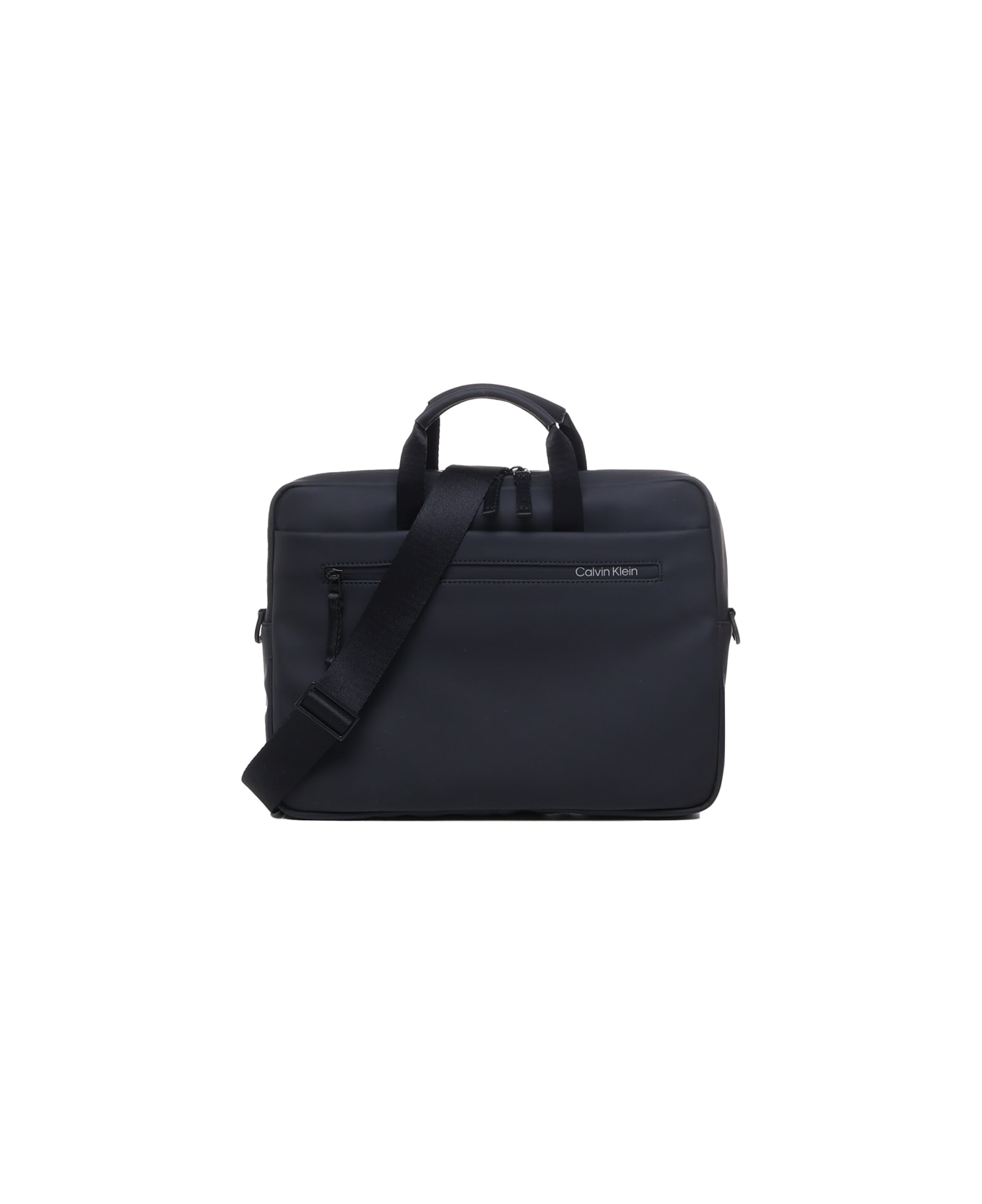 Calvin Klein Convertible Laptop Bag - Black