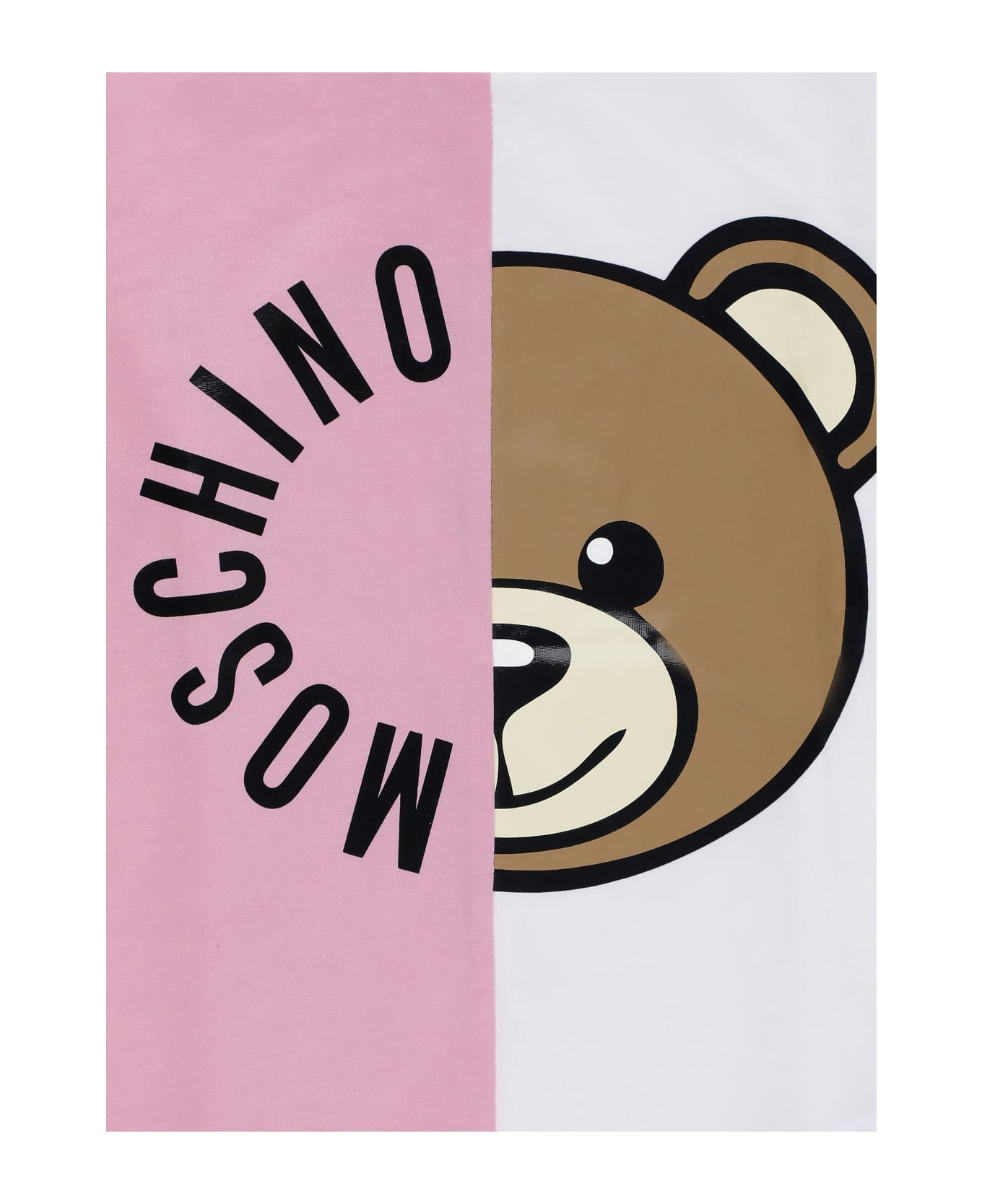 Moschino T-shirt With Print - Pink Tシャツ＆ポロシャツ