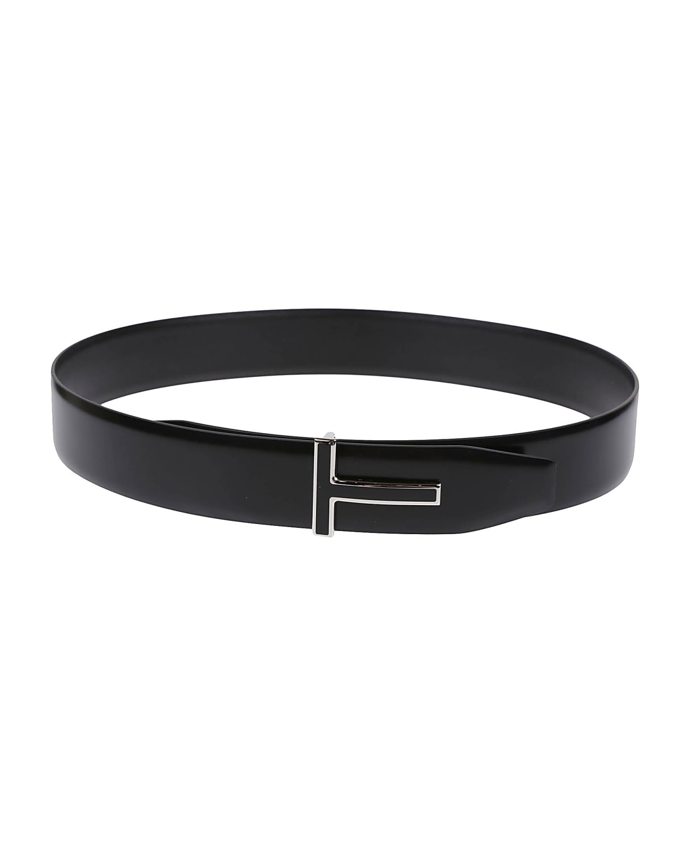 Tom Ford T Reversible Belt - Black