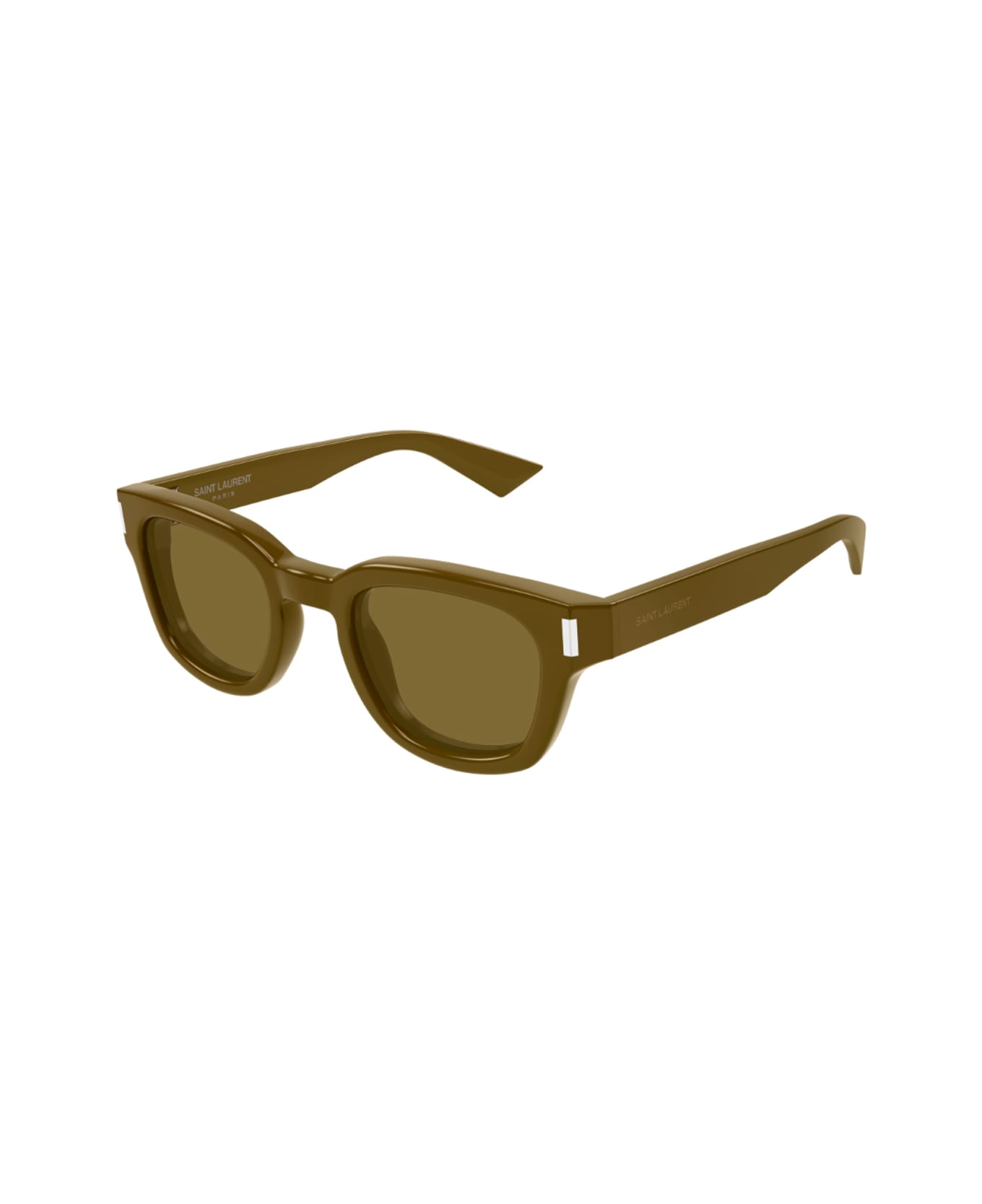 Saint Laurent Eyewear Saint Laurent Sl 838 Linea Corner Angle 007 Brown Sunglasses - Marrone