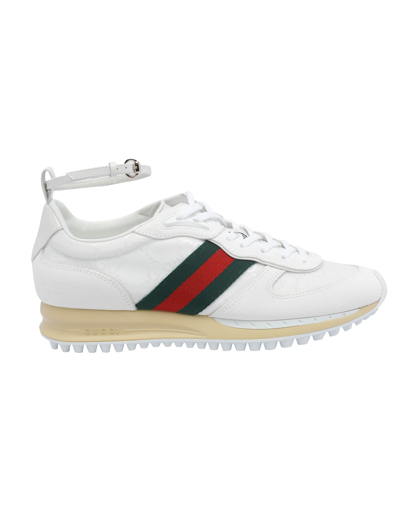Gucci Re-motion Gg Sneakers - White