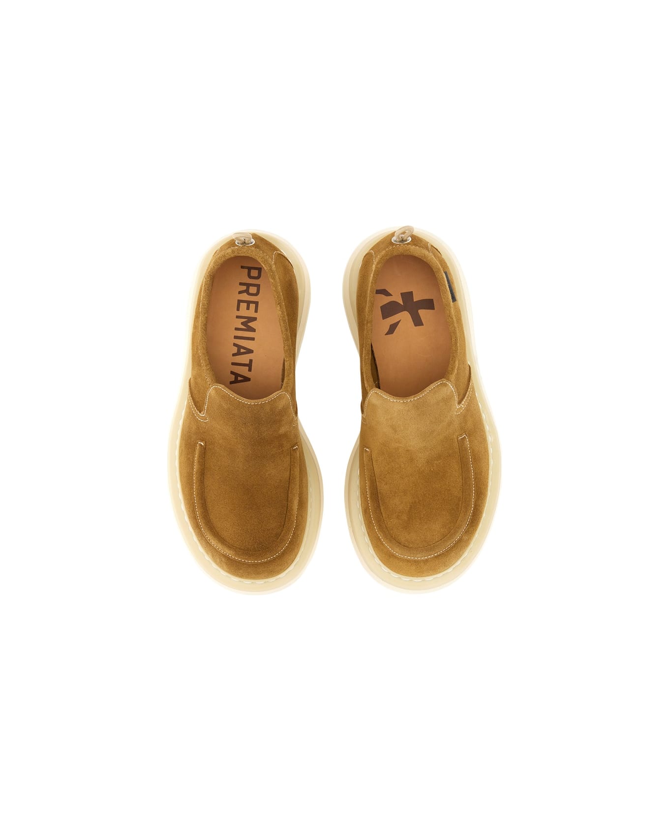 Premiata Leather Loafer - BUFF
