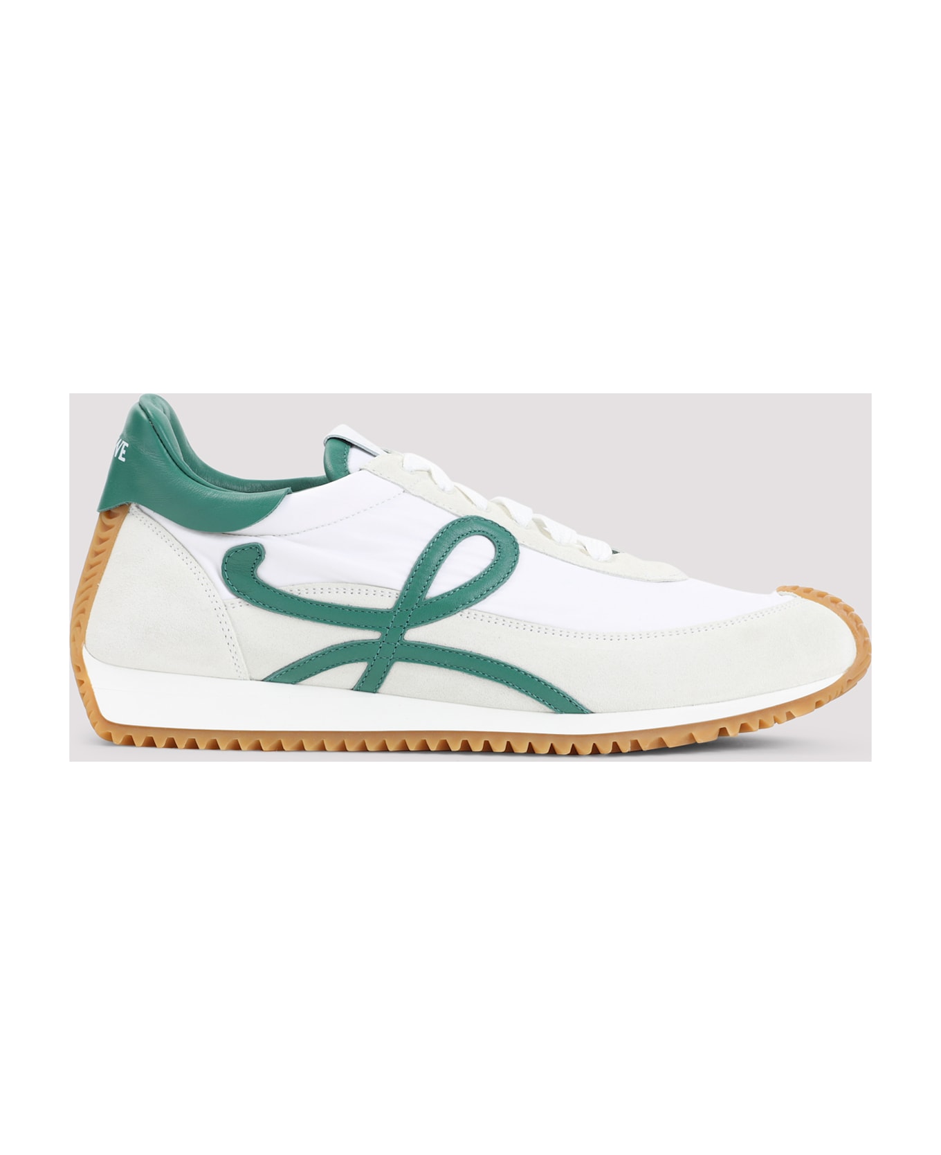 Loewe Flow Runner 2.0 Sneakers - White Dark Green