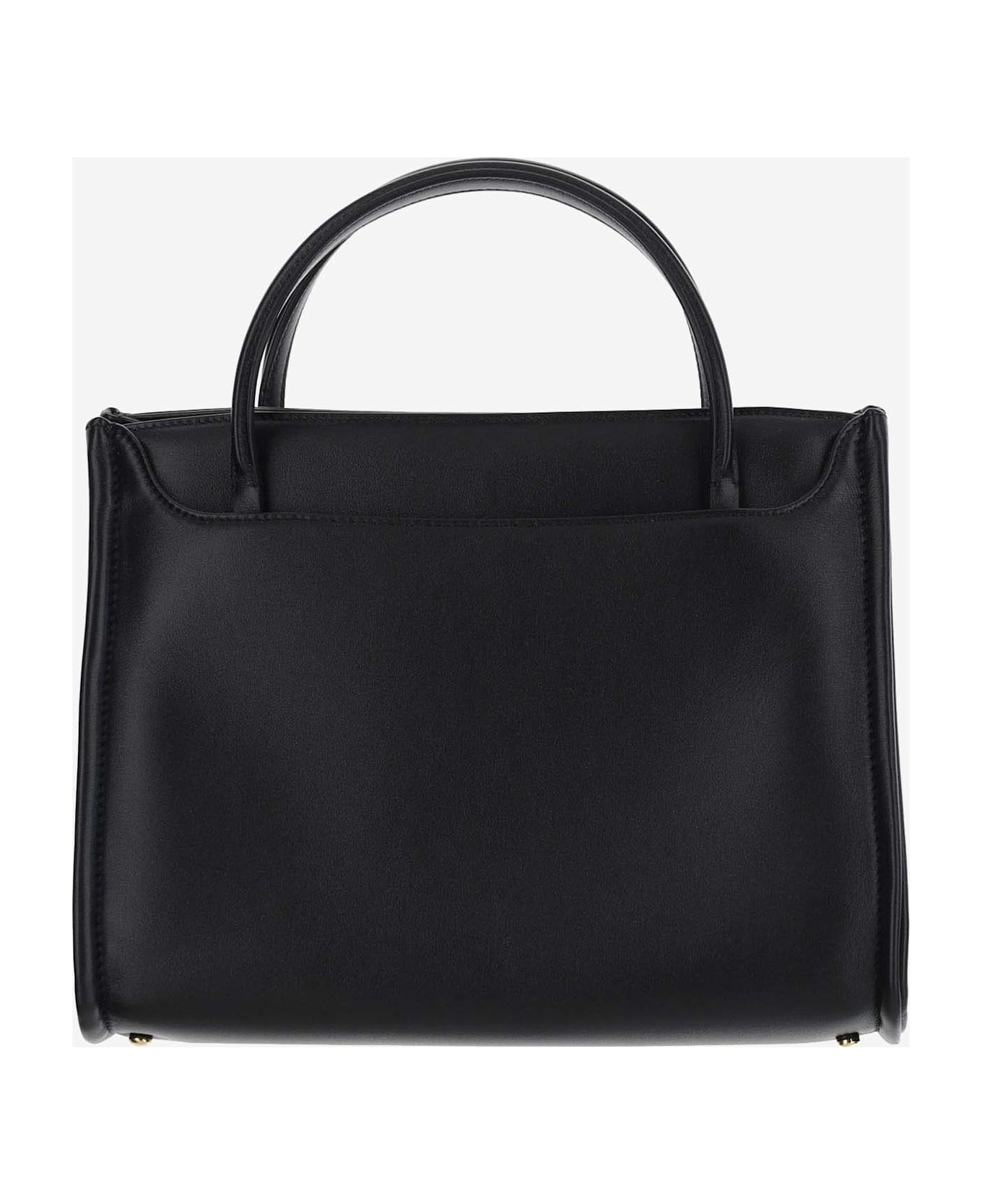 Valentino Garavani Vlogo Locker Leather Bag