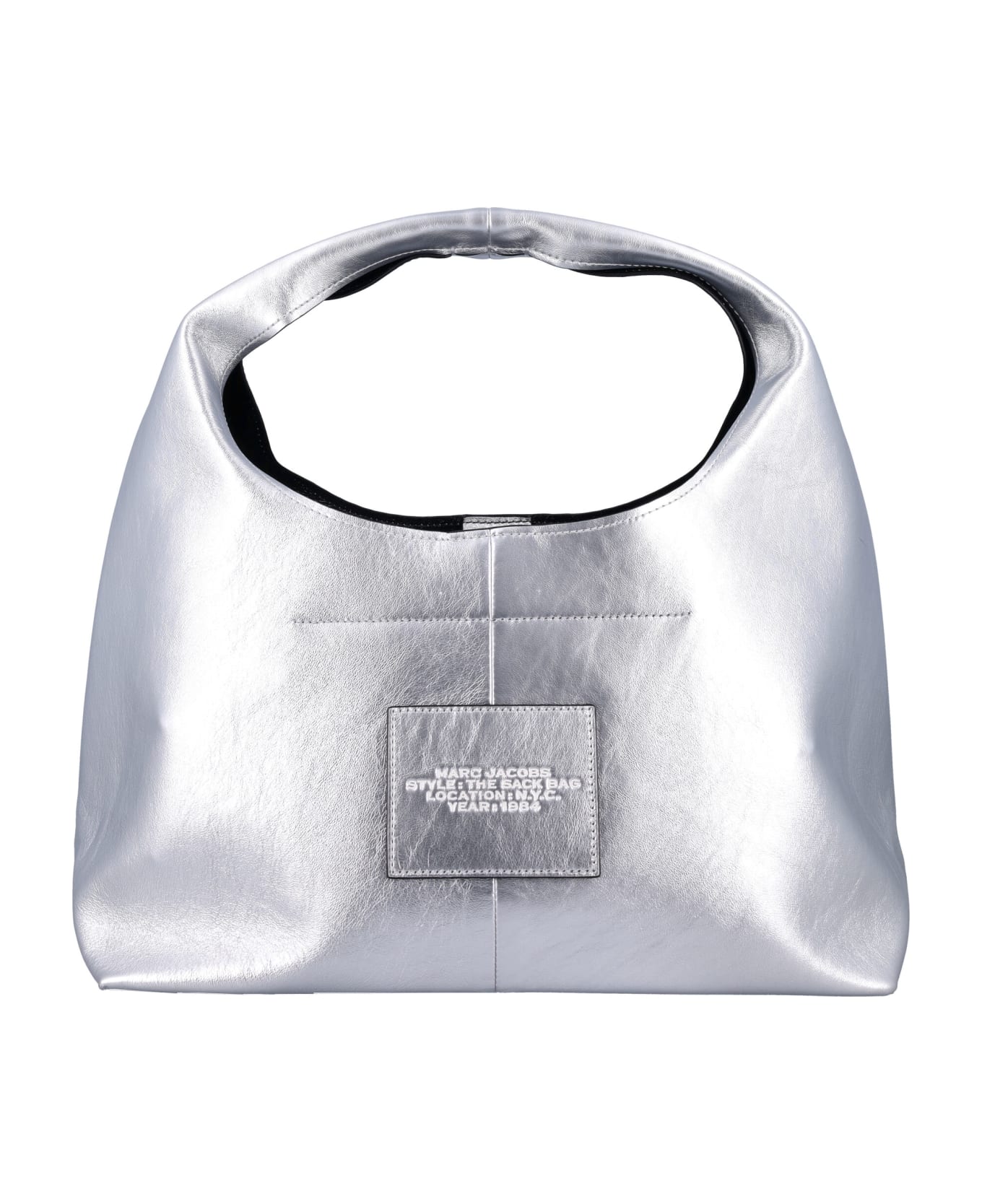 Marc Jacobs The Sack Bag Metallic - SILVER