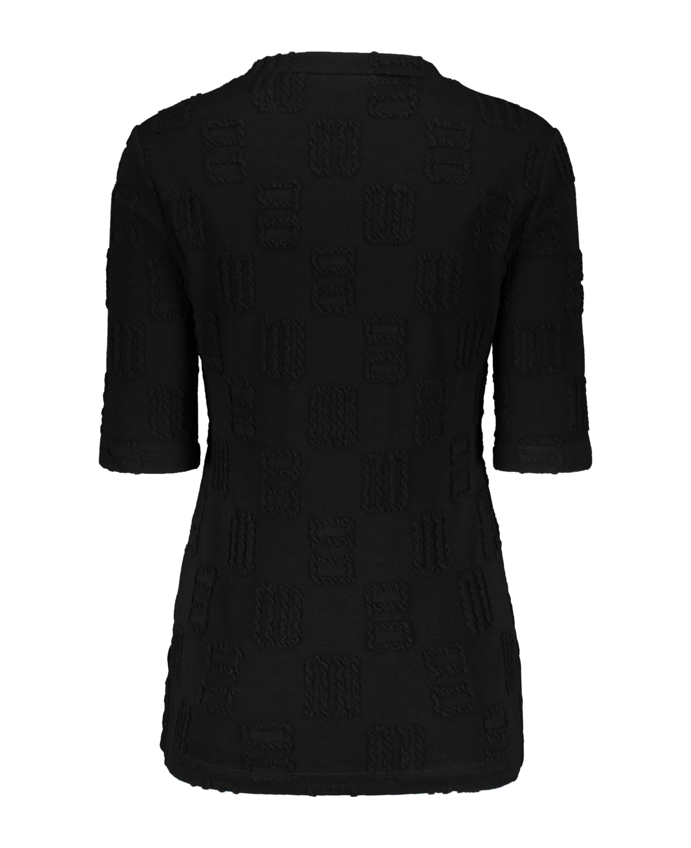 AMBUSH Wool Blend T-shirt - black