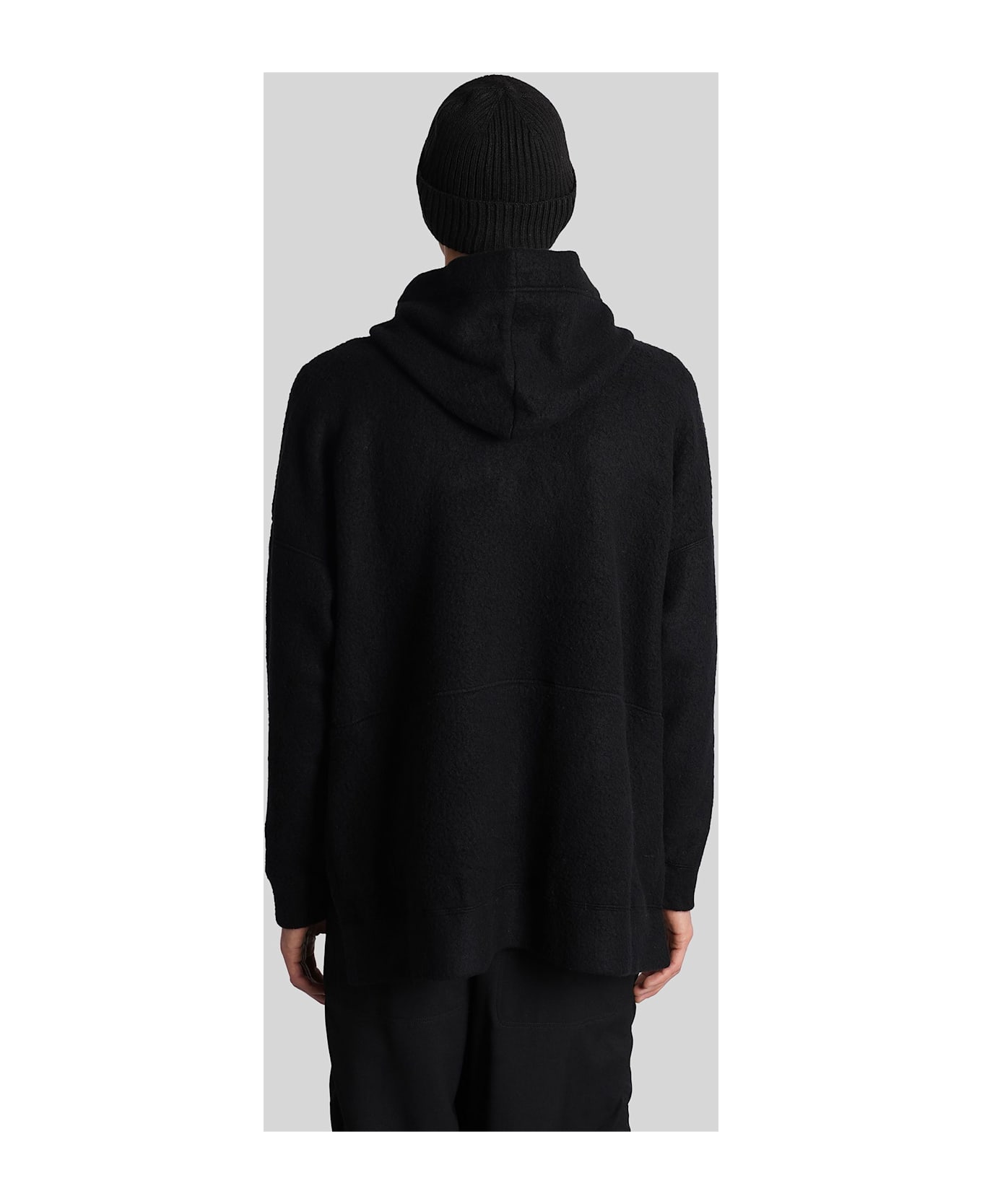 Undercover Jun Takahashi Sweatshirt In Black Wool - black