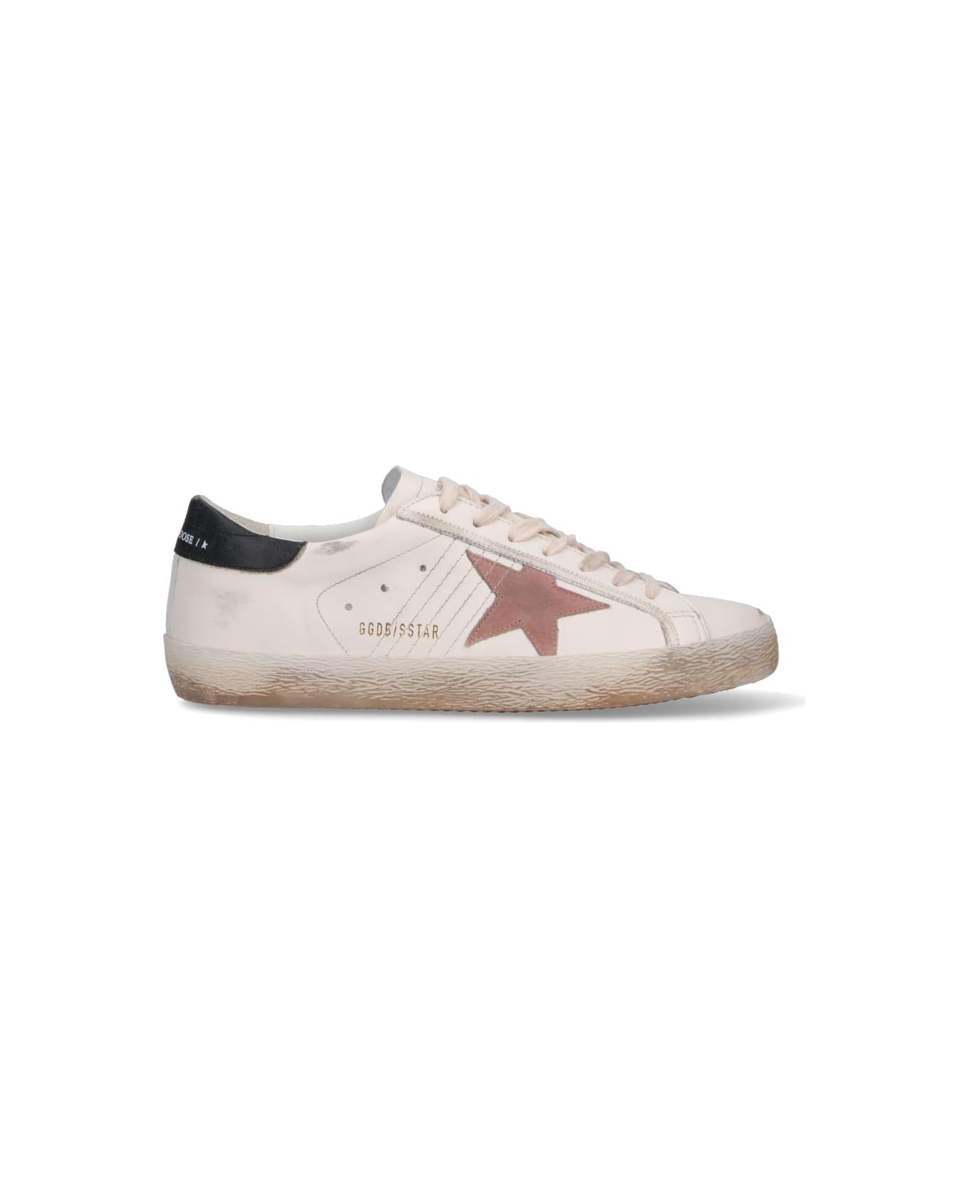 Golden Goose "superstar" Low Sneakers - White