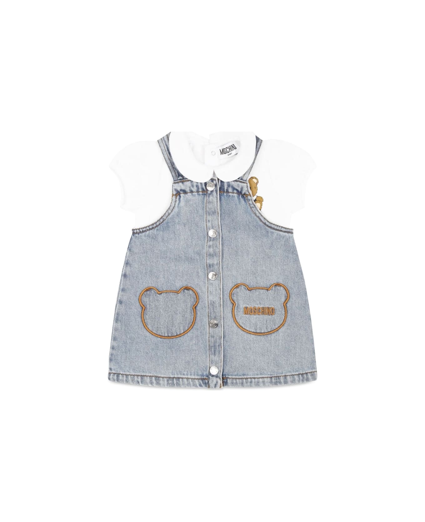Moschino T-shirt And Dress Set - BLUE