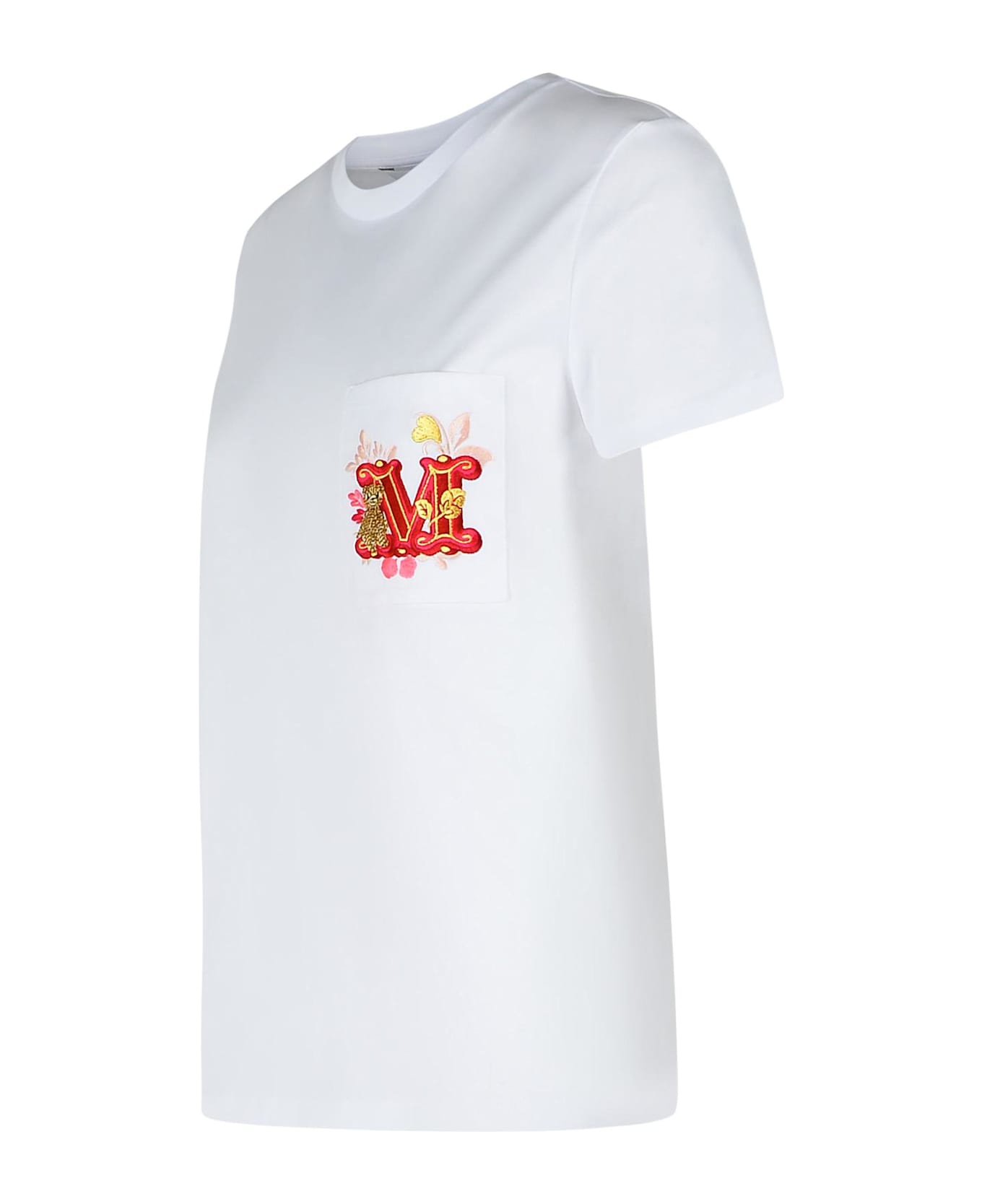 Max Mara 
nunzio
 White Cotton T-shirt - White
