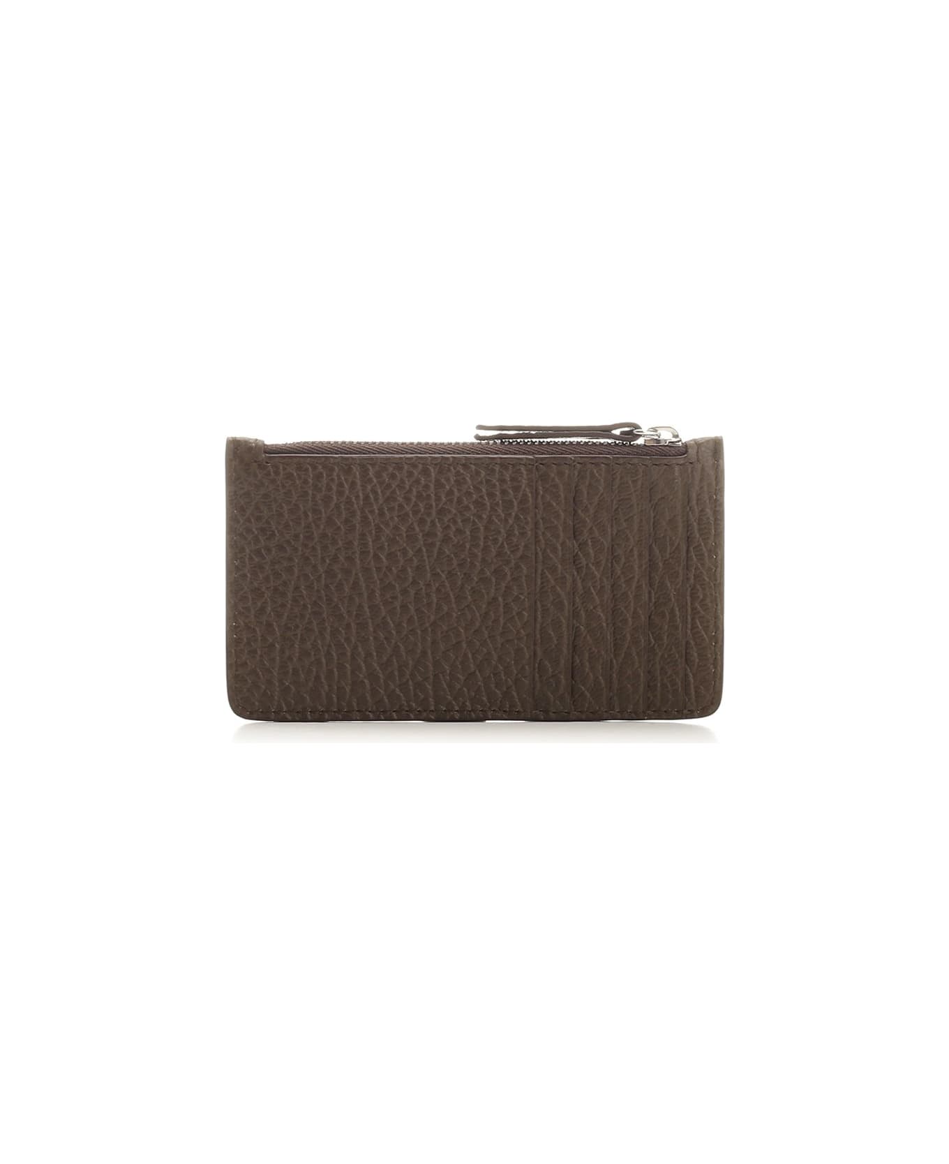 Maison Margiela "four Stitches" Card Holder - Brown