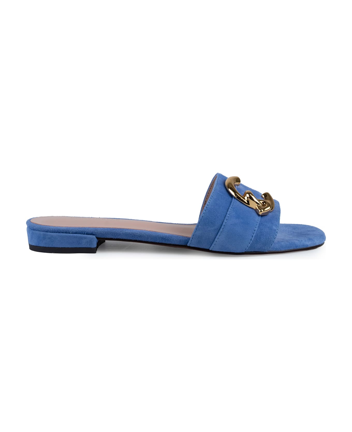 Coccinelle C-me Suede Sandals - Azul