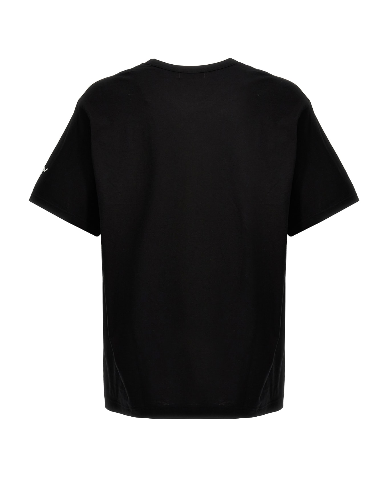 Yohji Yamamoto Logo Print T-shirt - White/Black