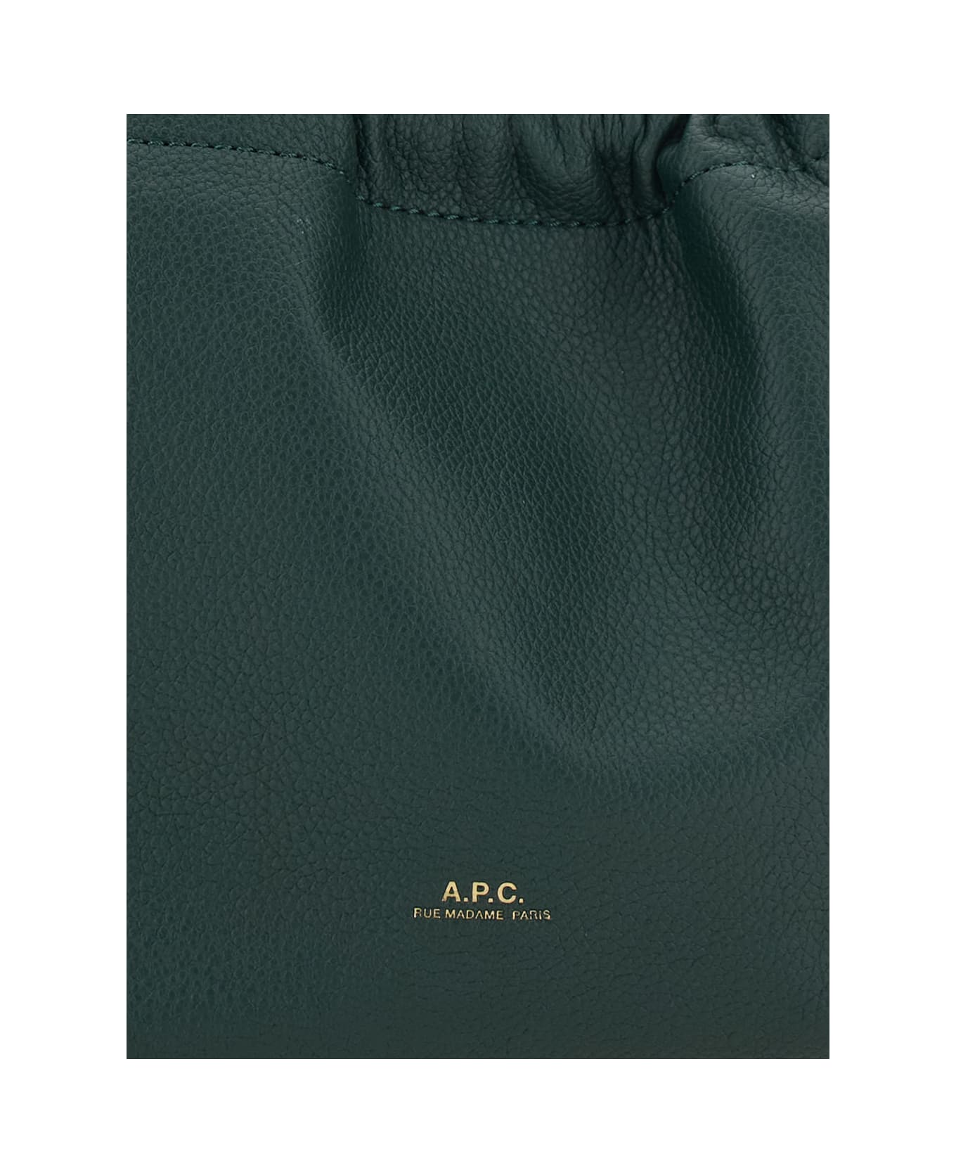 A.P.C. Sac Ninon Mini Bags Recycled Material With Leather Effect - Green