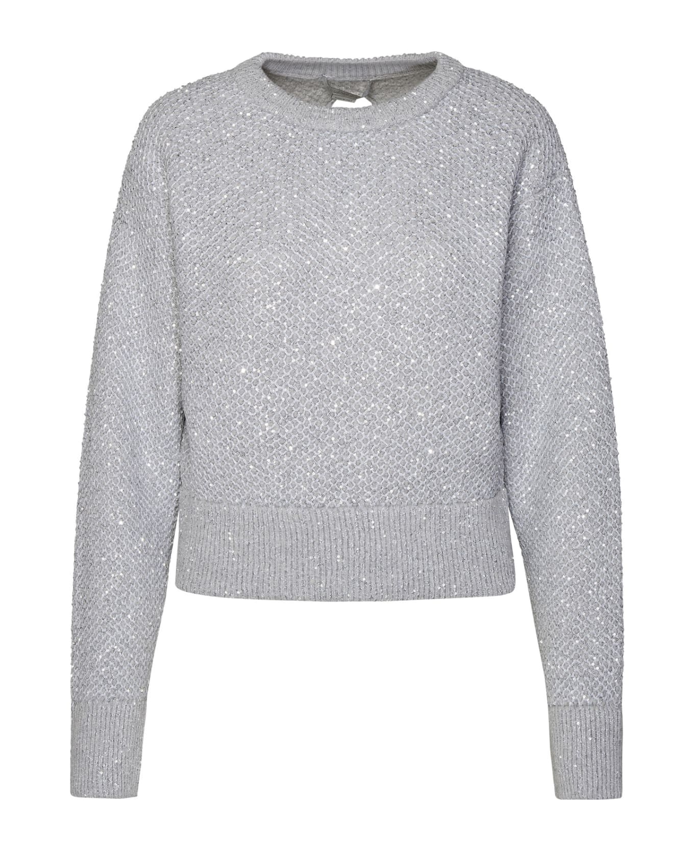 stella Stivaletti McCartney Grey Wool Blend Sweater - Grey