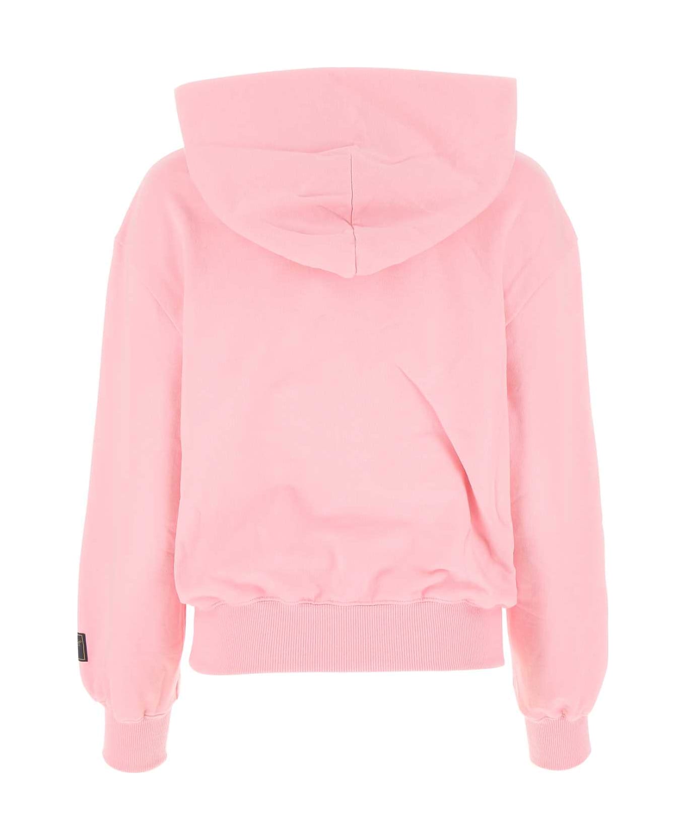 WE11 DONE Pink Cotton Sweatshirt - PK