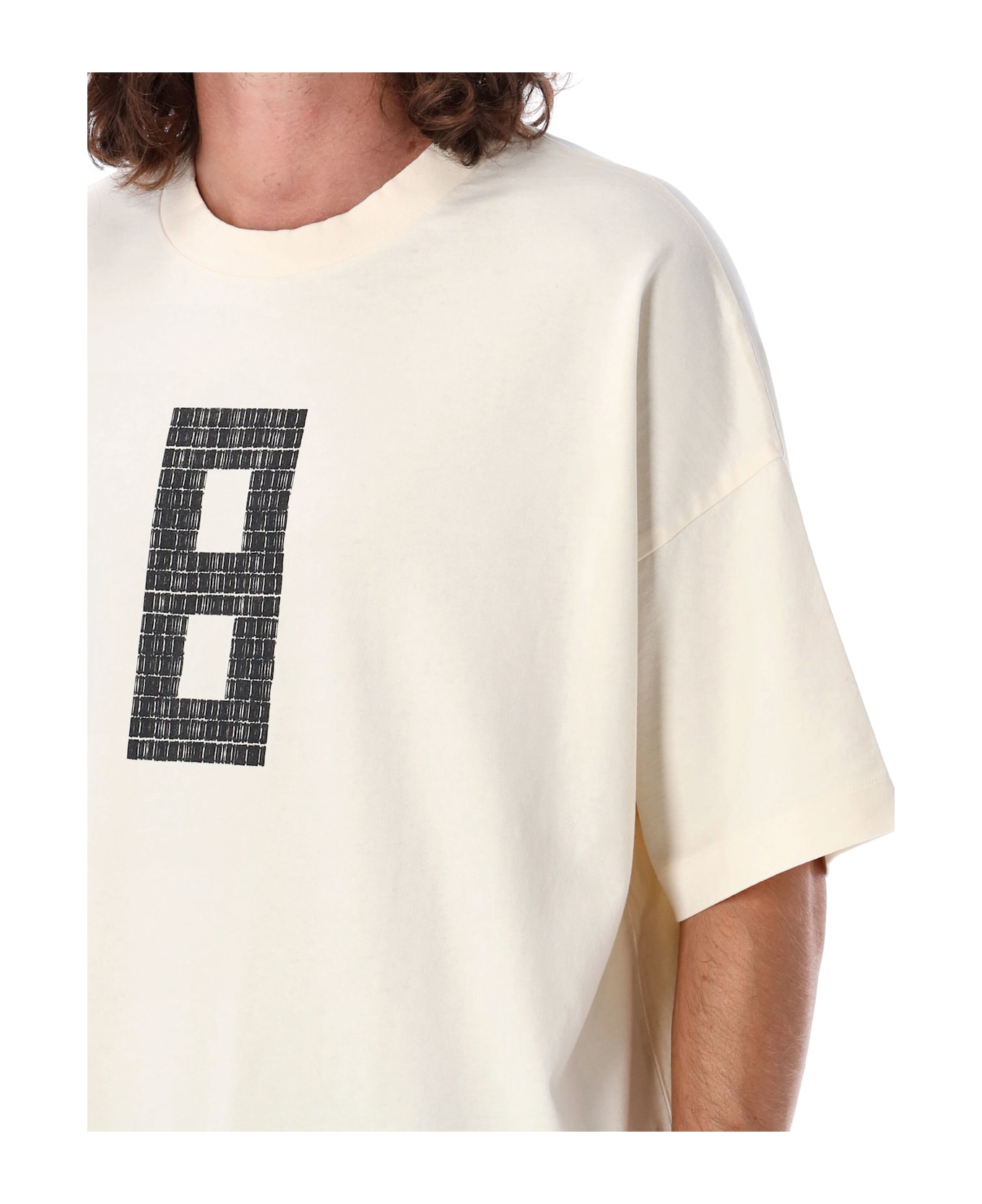 Fear of God 8 Print Oversized T-shirt - Cream