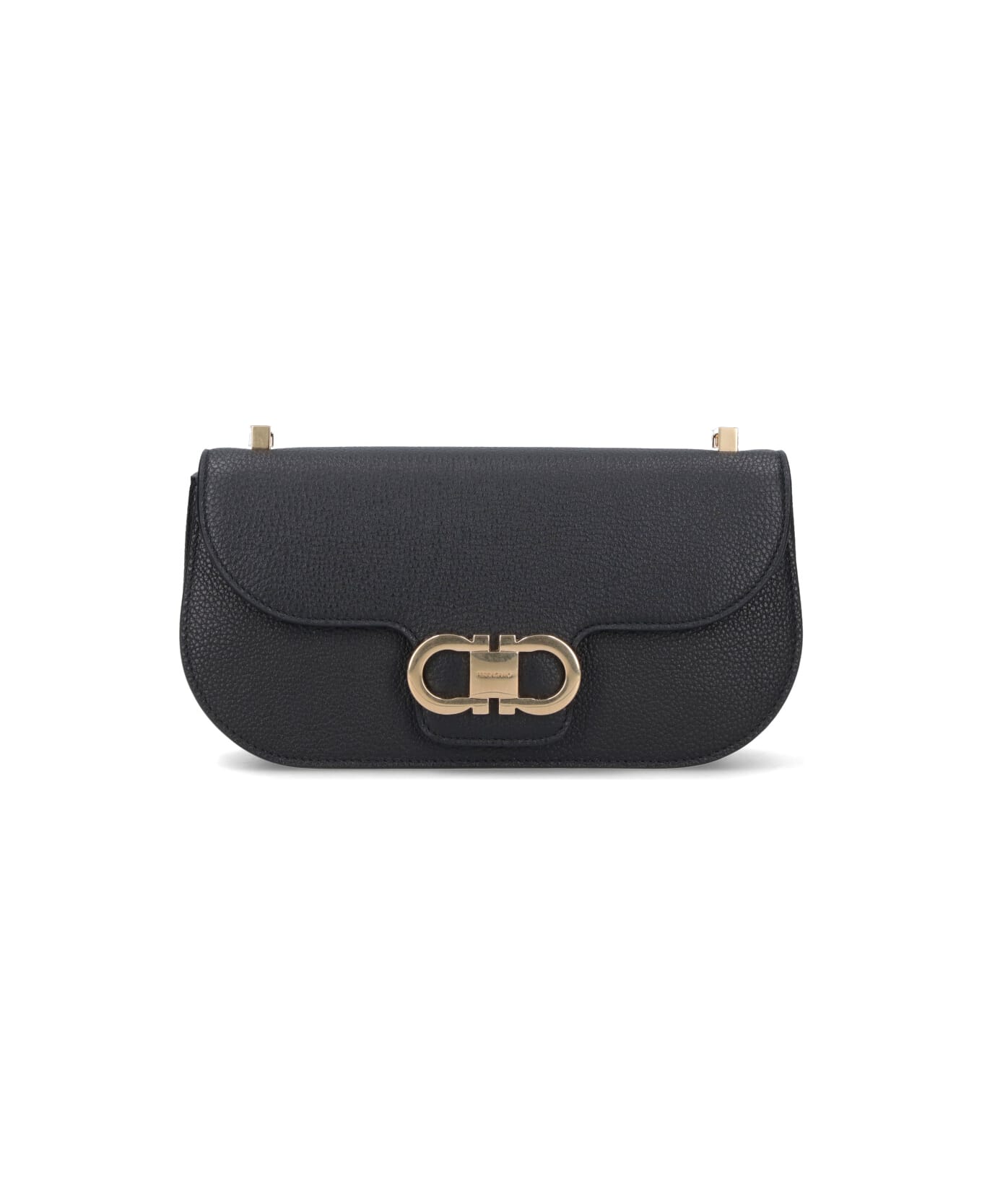 Ferragamo "east-west" Crossbody Bag - Black  