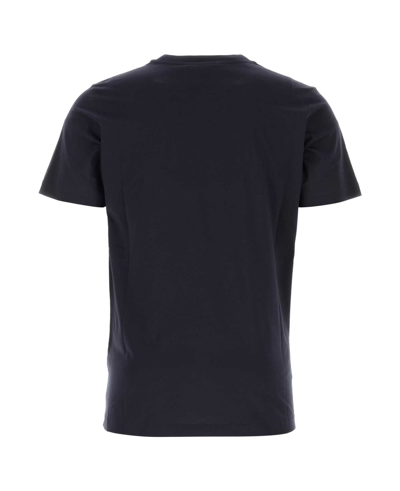 Marni Midnight Blue Cotton T-shirt - BLUBLACK