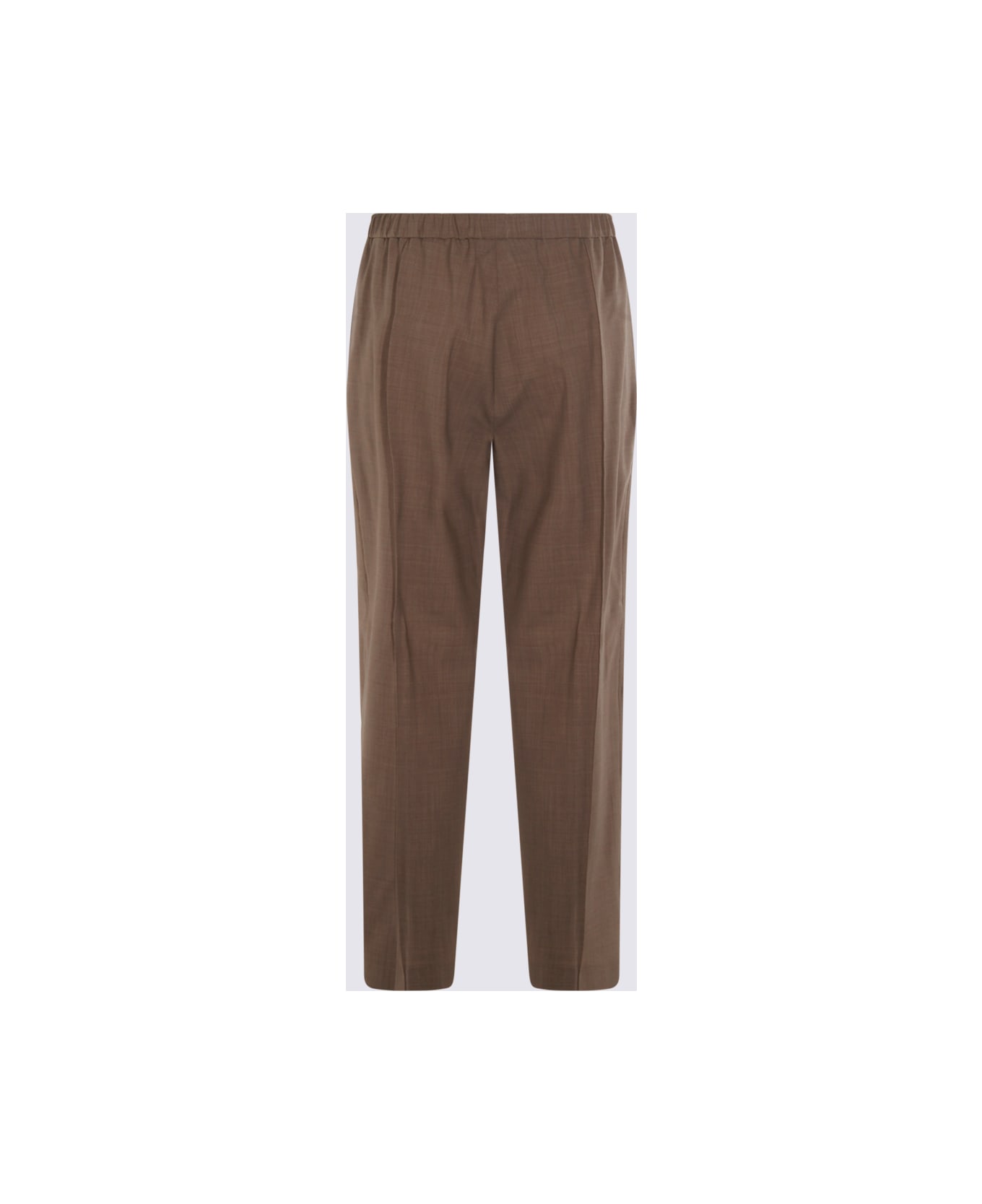 Fabiana Filippi Camel Wool Pants - ACERO