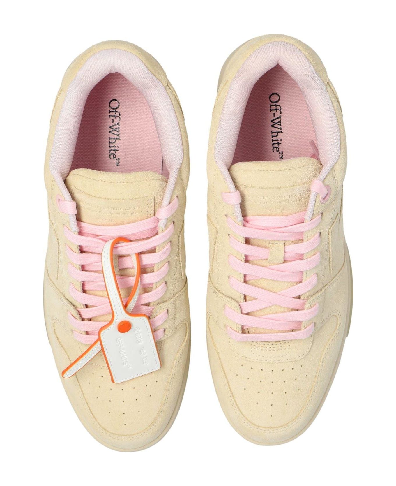 Off-White Out Of Office Lace-up Sneakers - BEIGE - BEIGE