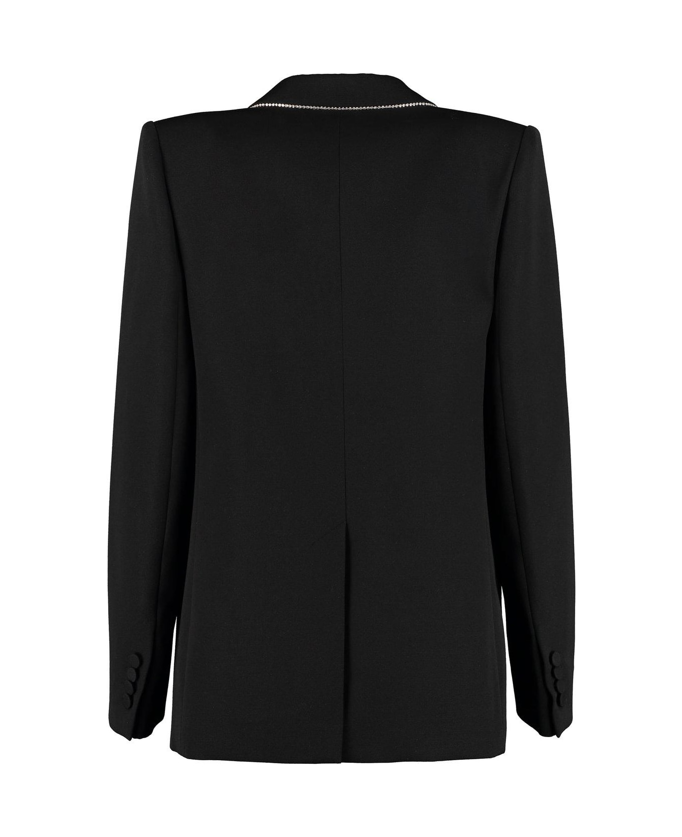Givenchy Embellished Lapel Collar Blazer - BLACK ブレザー