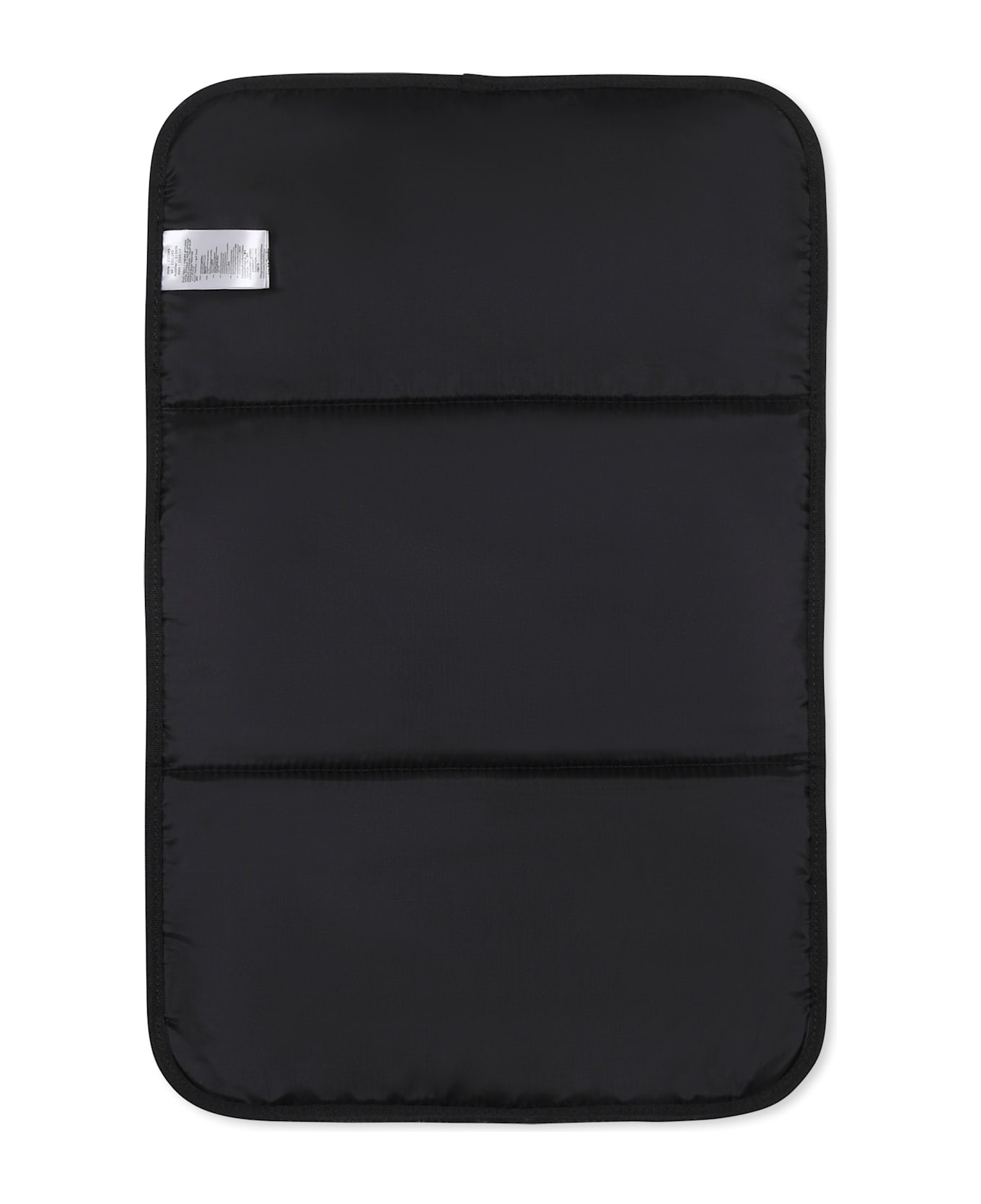 Karl Lagerfeld Kids Black Changing Bag For Babykids With Choupette And Karl Lagerfeld - Black