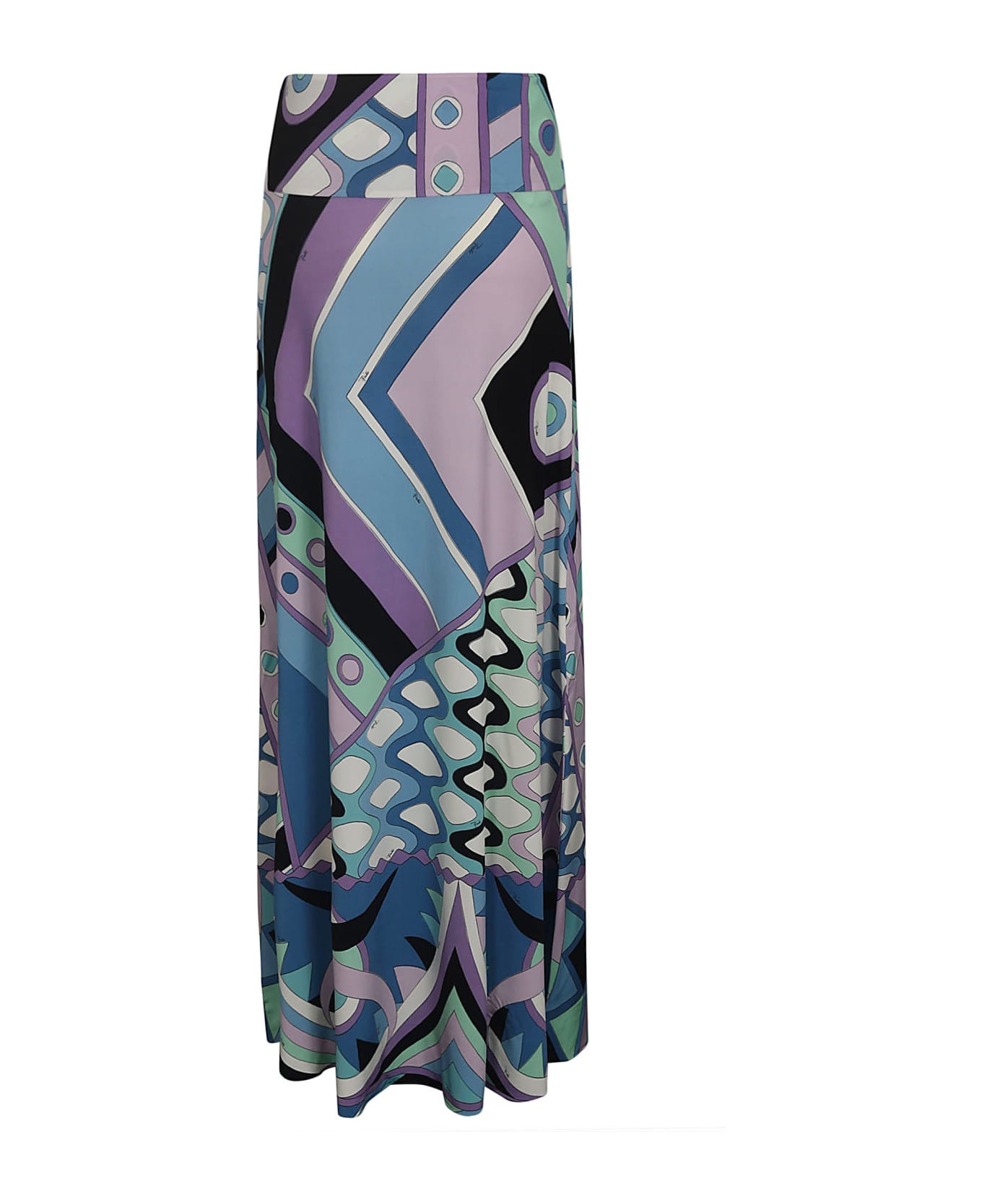 Pucci Vivara Print Maxi Skirt - MultiColour スカート